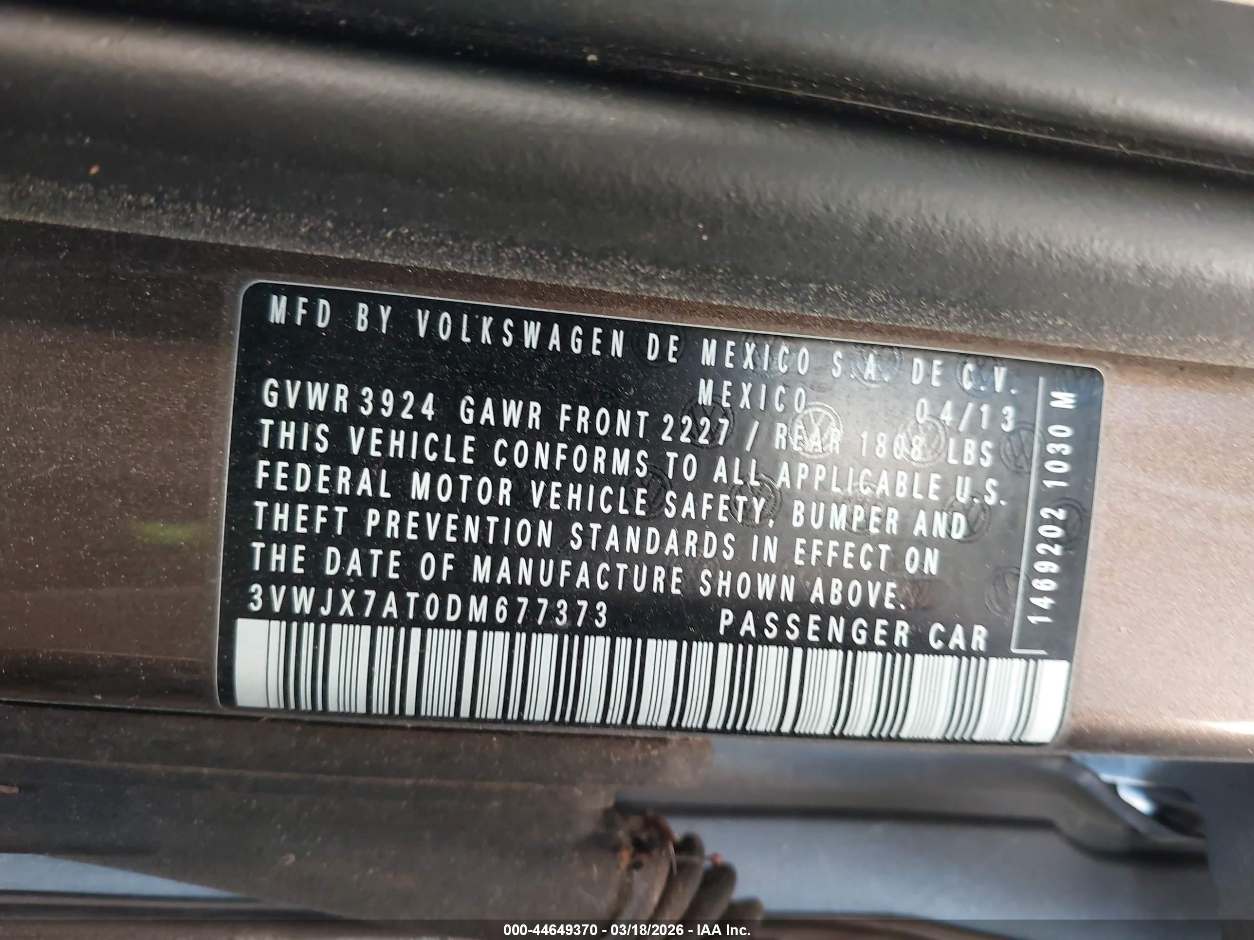 VOLKSWAGEN BEETLE image 9