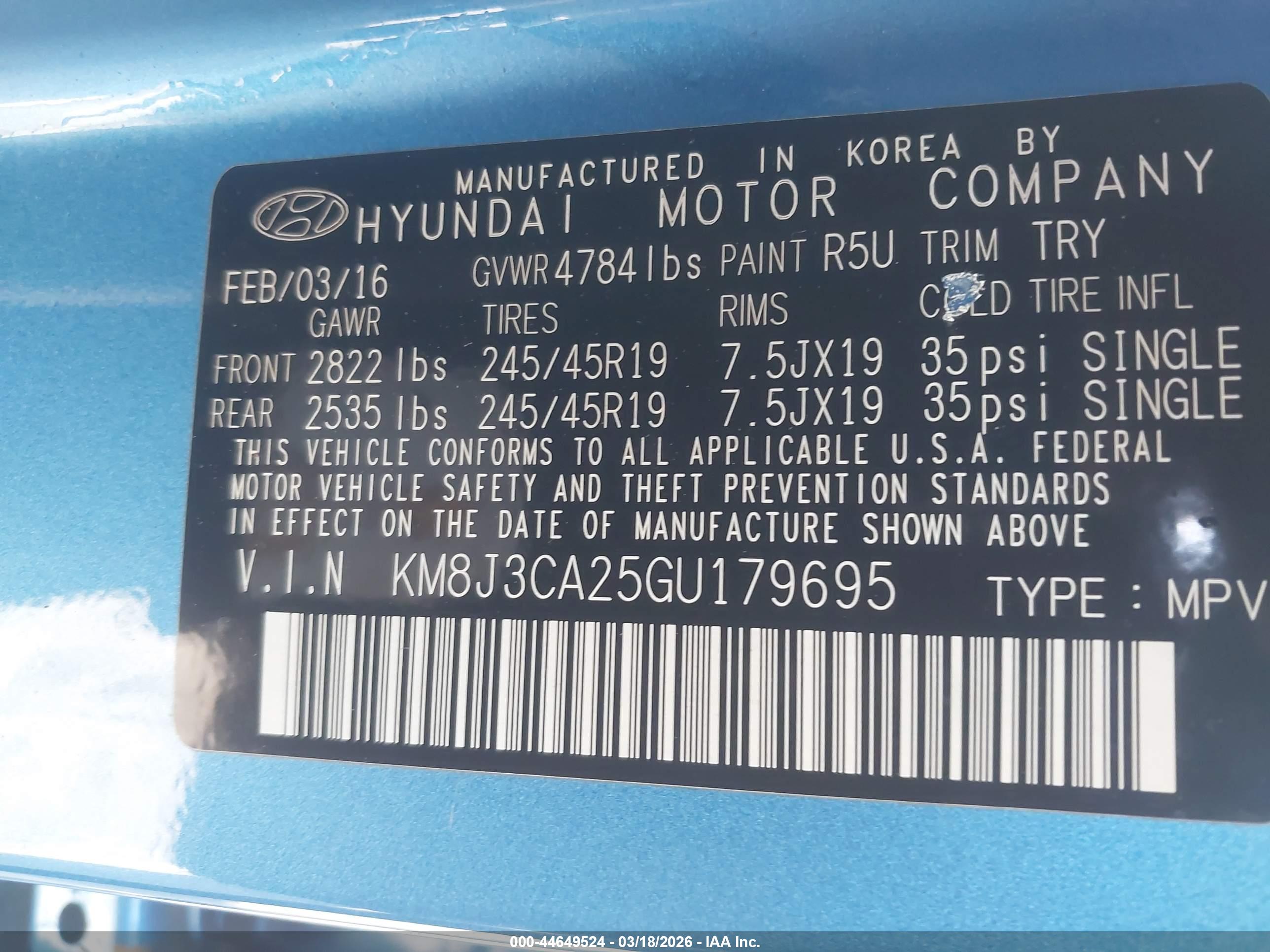 HYUNDAI TUCSON image 9