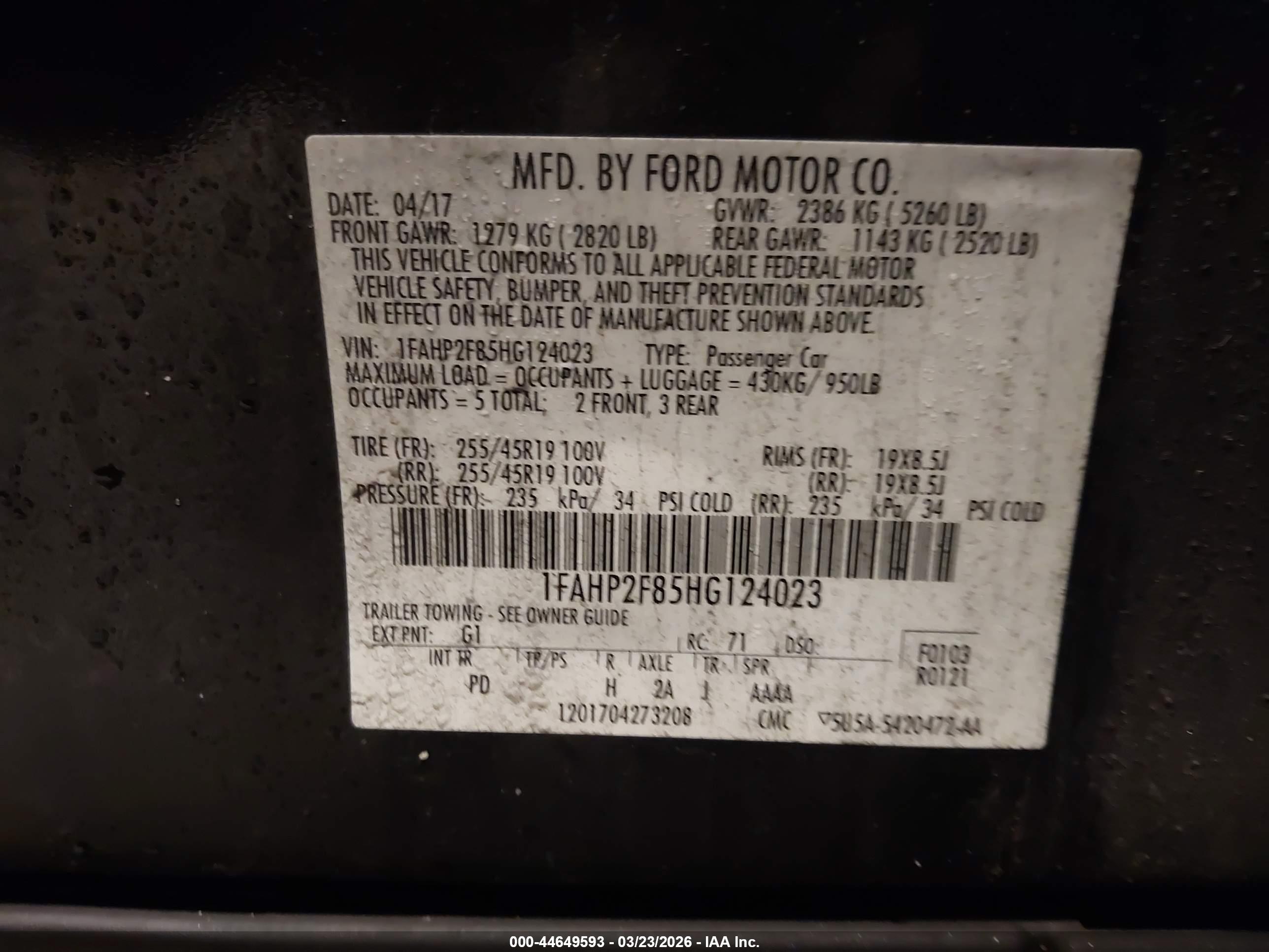 FORD TAURUS image 9