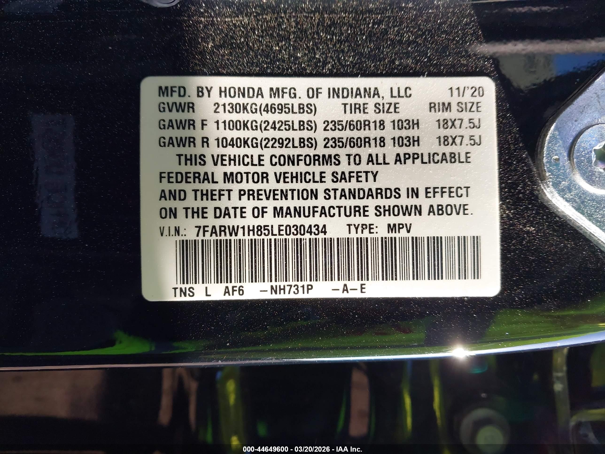 HONDA CR-V image 9