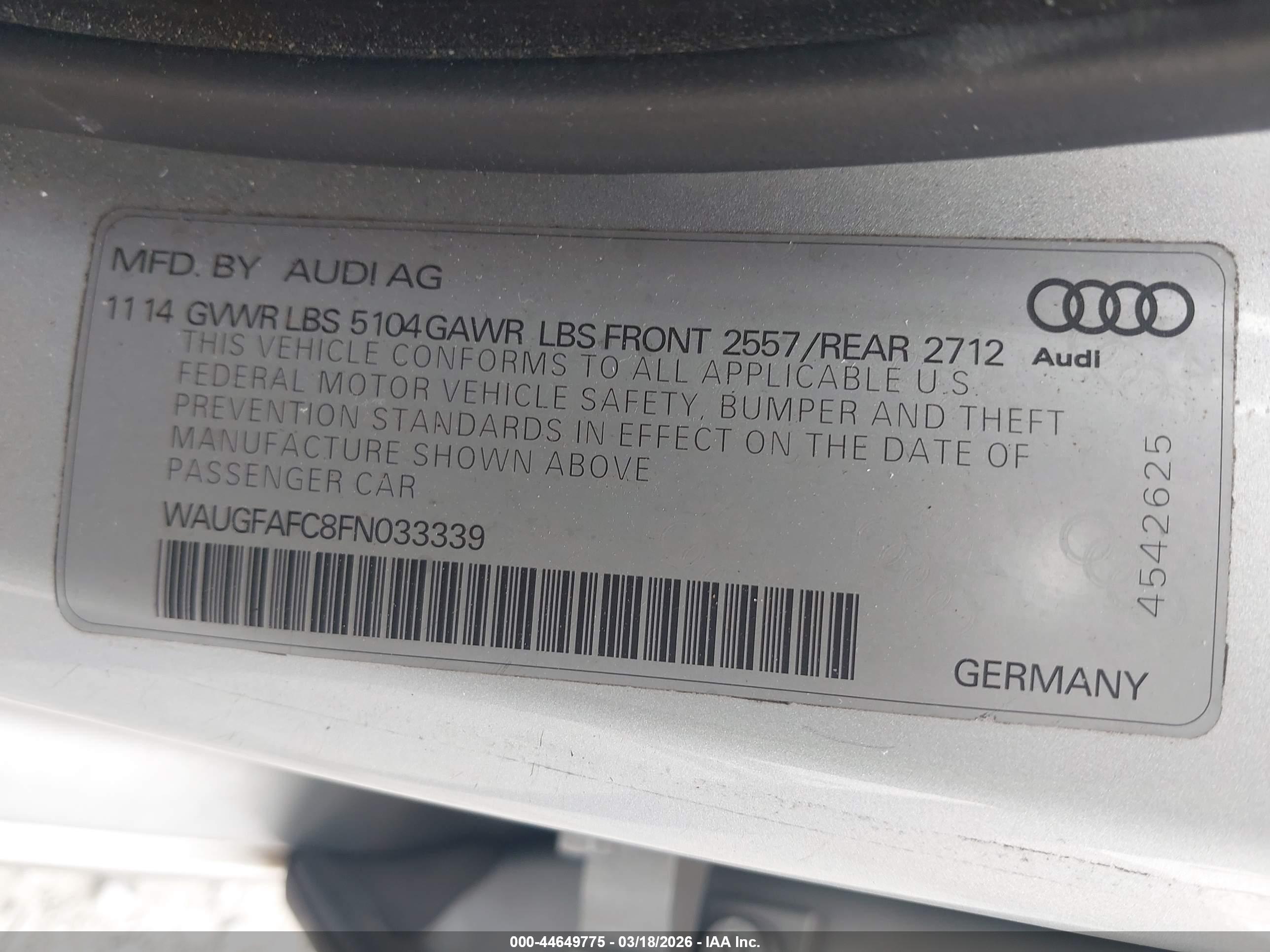 AUDI A6 image 9