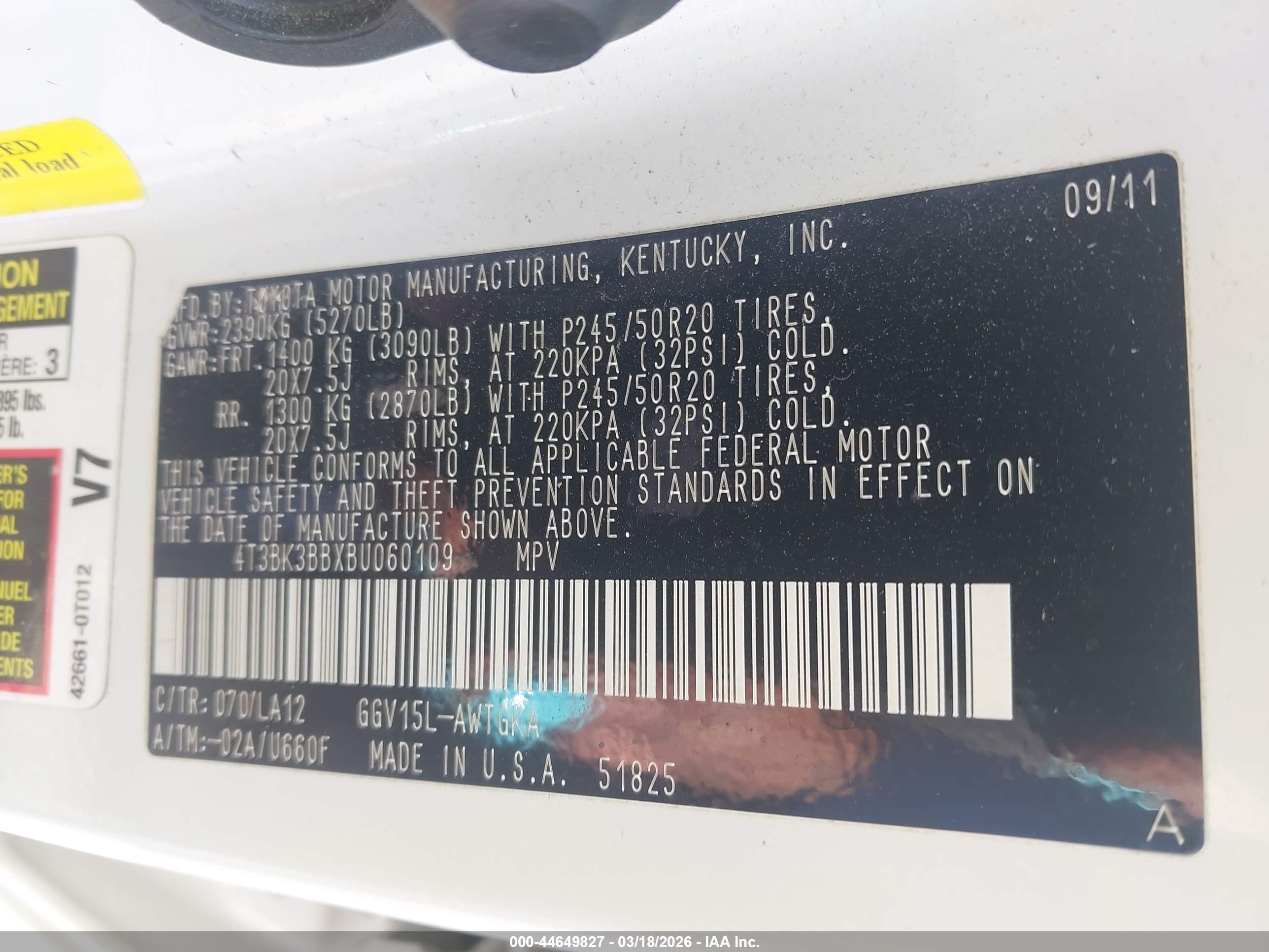 TOYOTA VENZA image 9