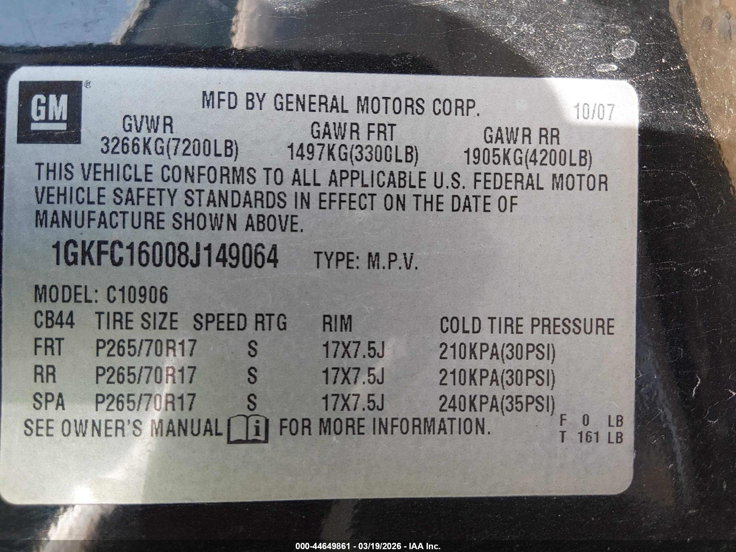 GMC YUKON image 9