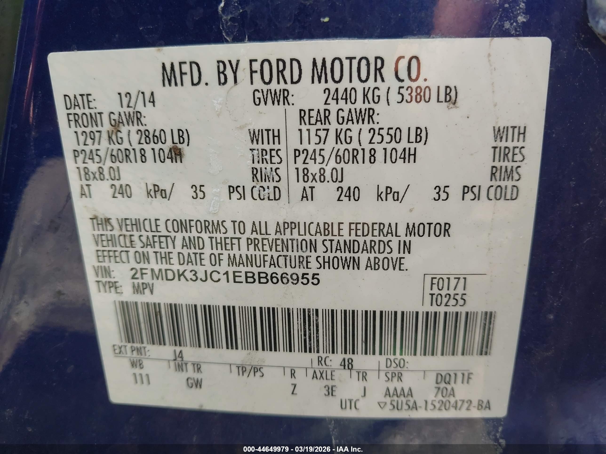 FORD EDGE image 9