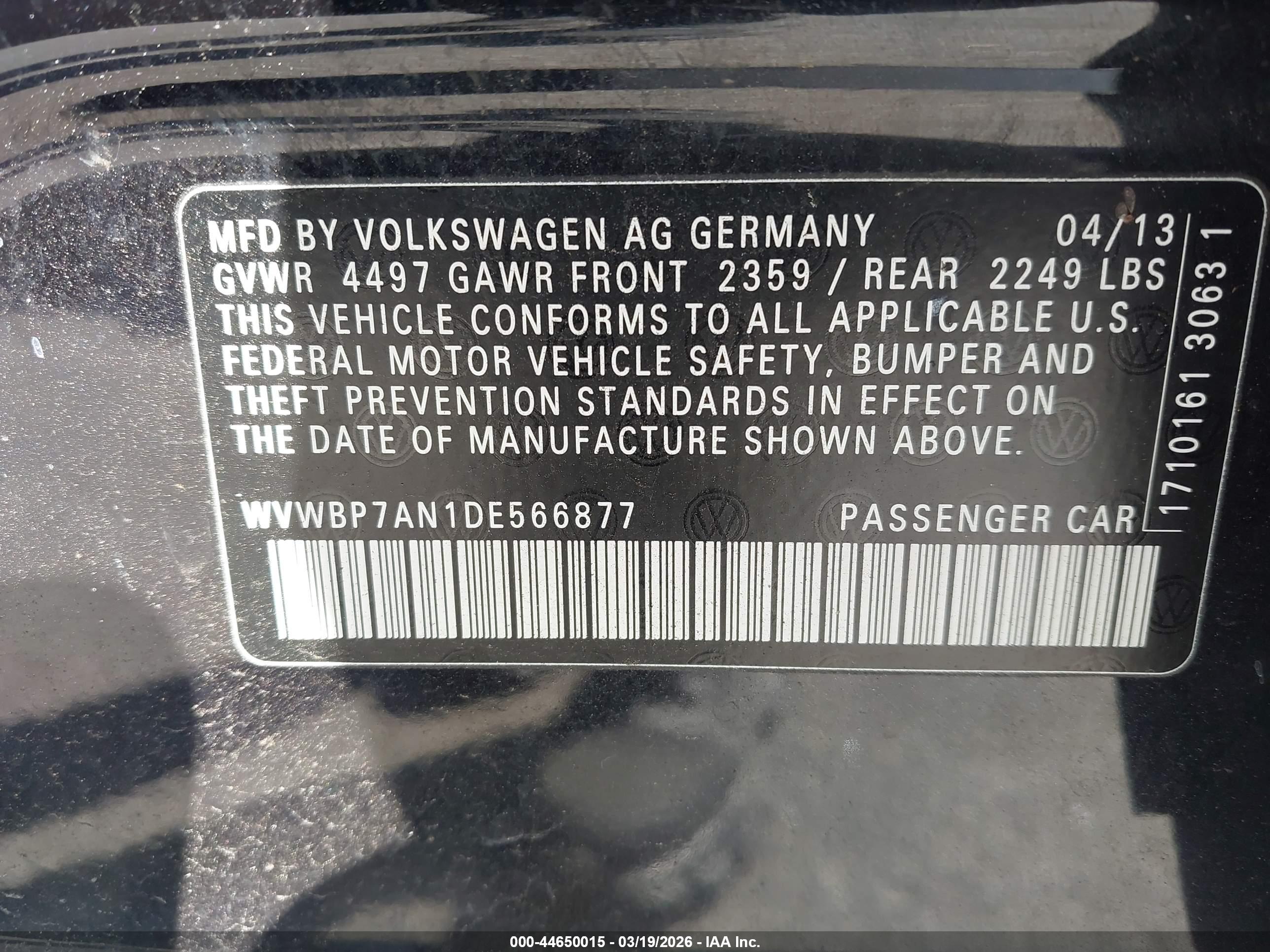 VOLKSWAGEN CC image 9