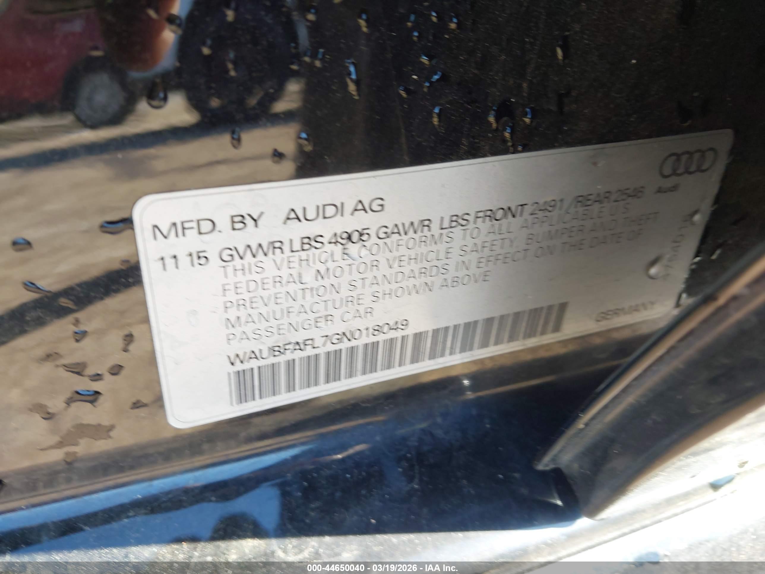 AUDI A4 image 9