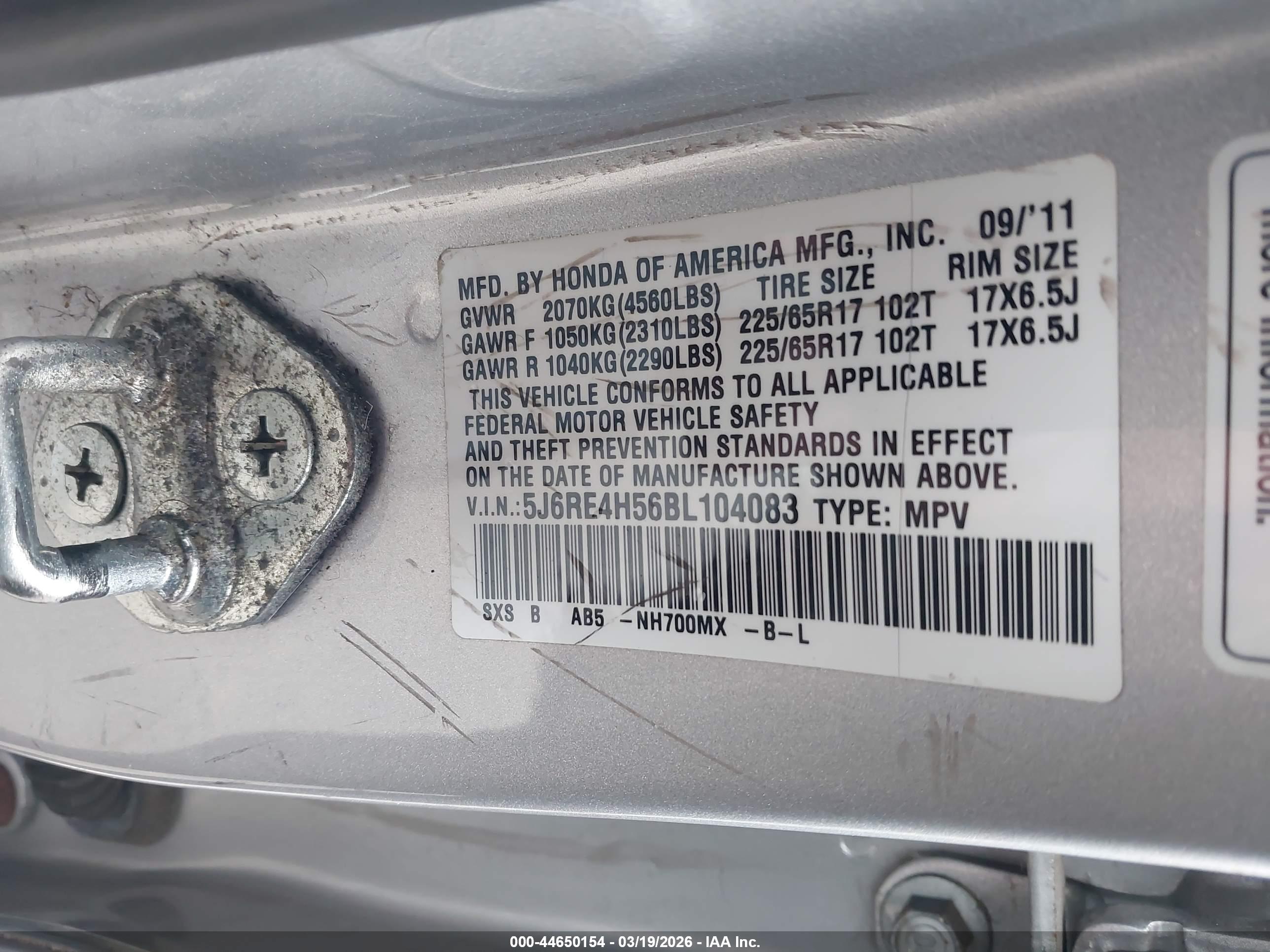 HONDA CR-V image 9