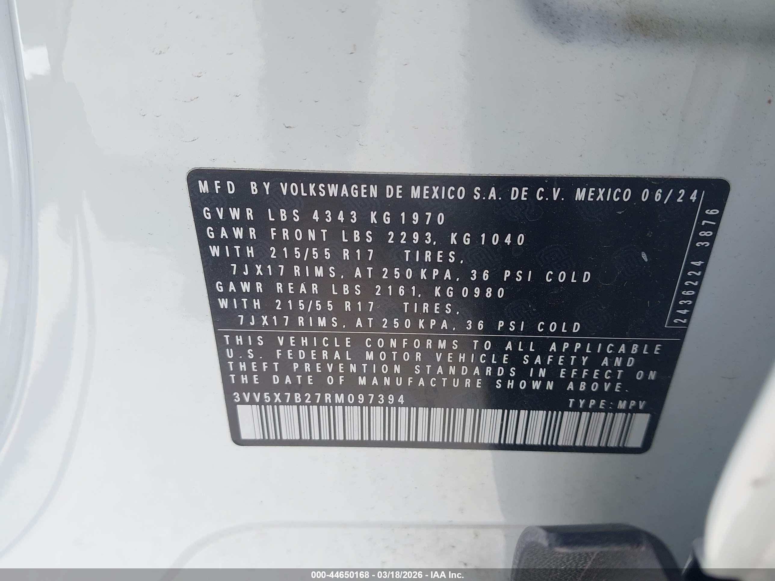 VOLKSWAGEN TAOS image 9