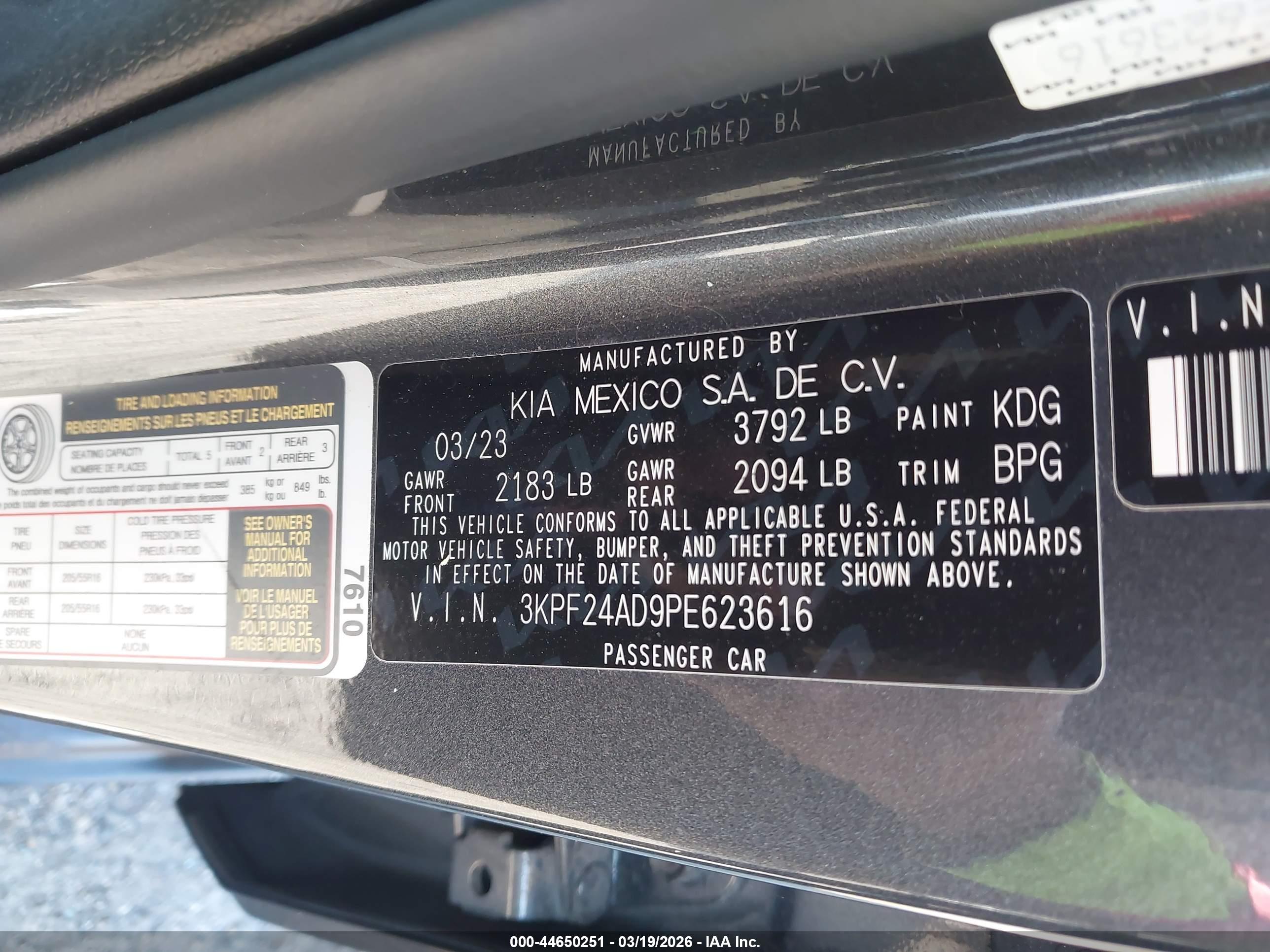 KIA FORTE image 9