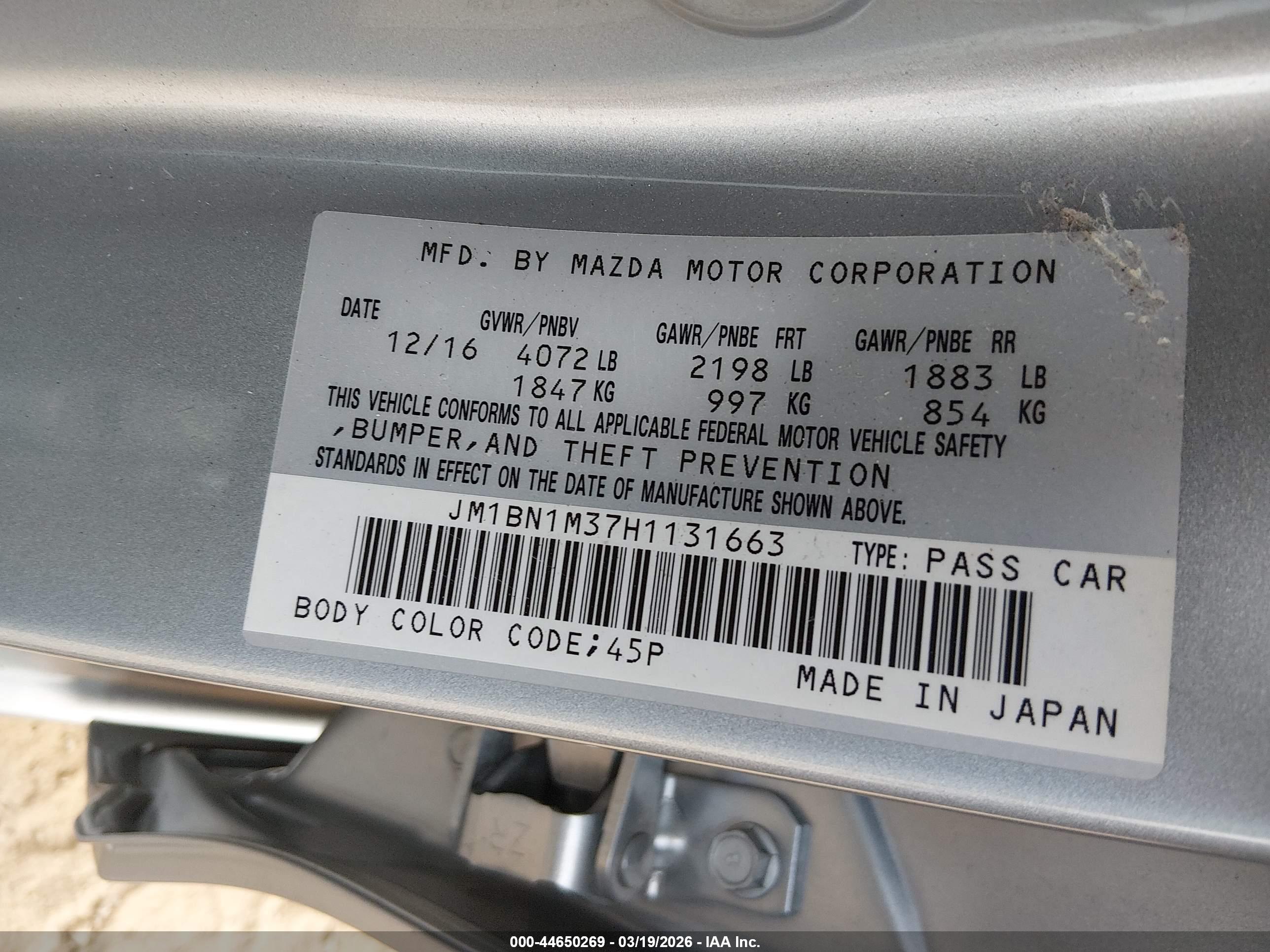 MAZDA MAZDA3 image 9