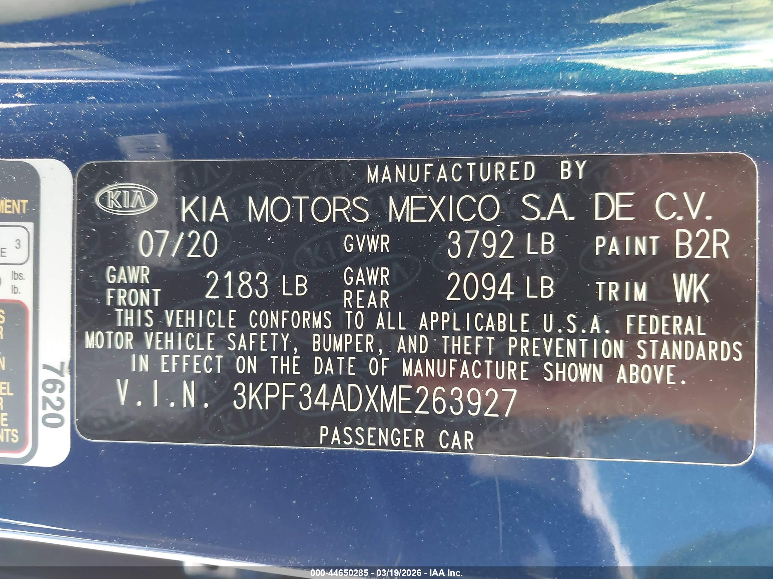 KIA FORTE image 9