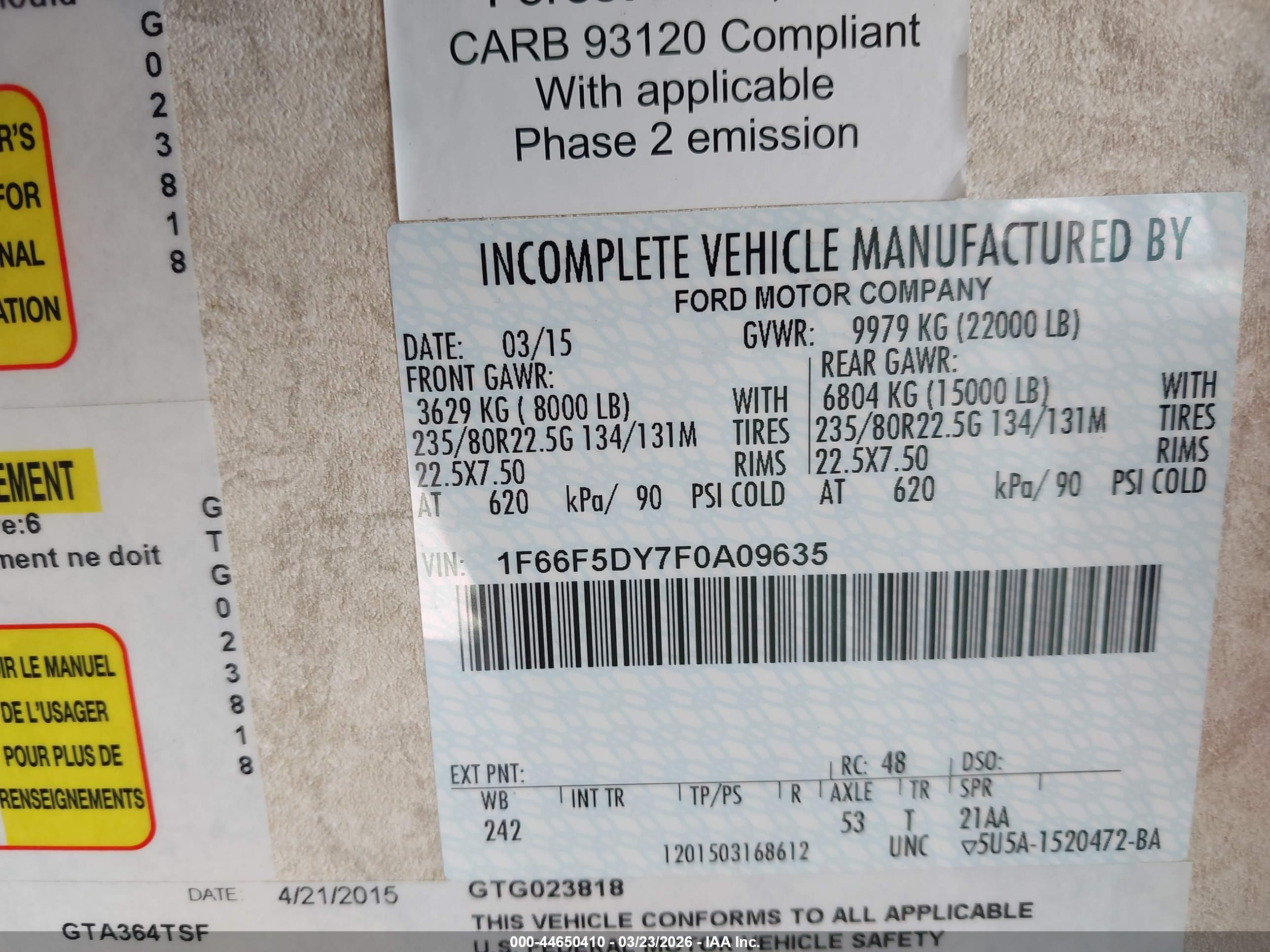 FORD F53 image 9