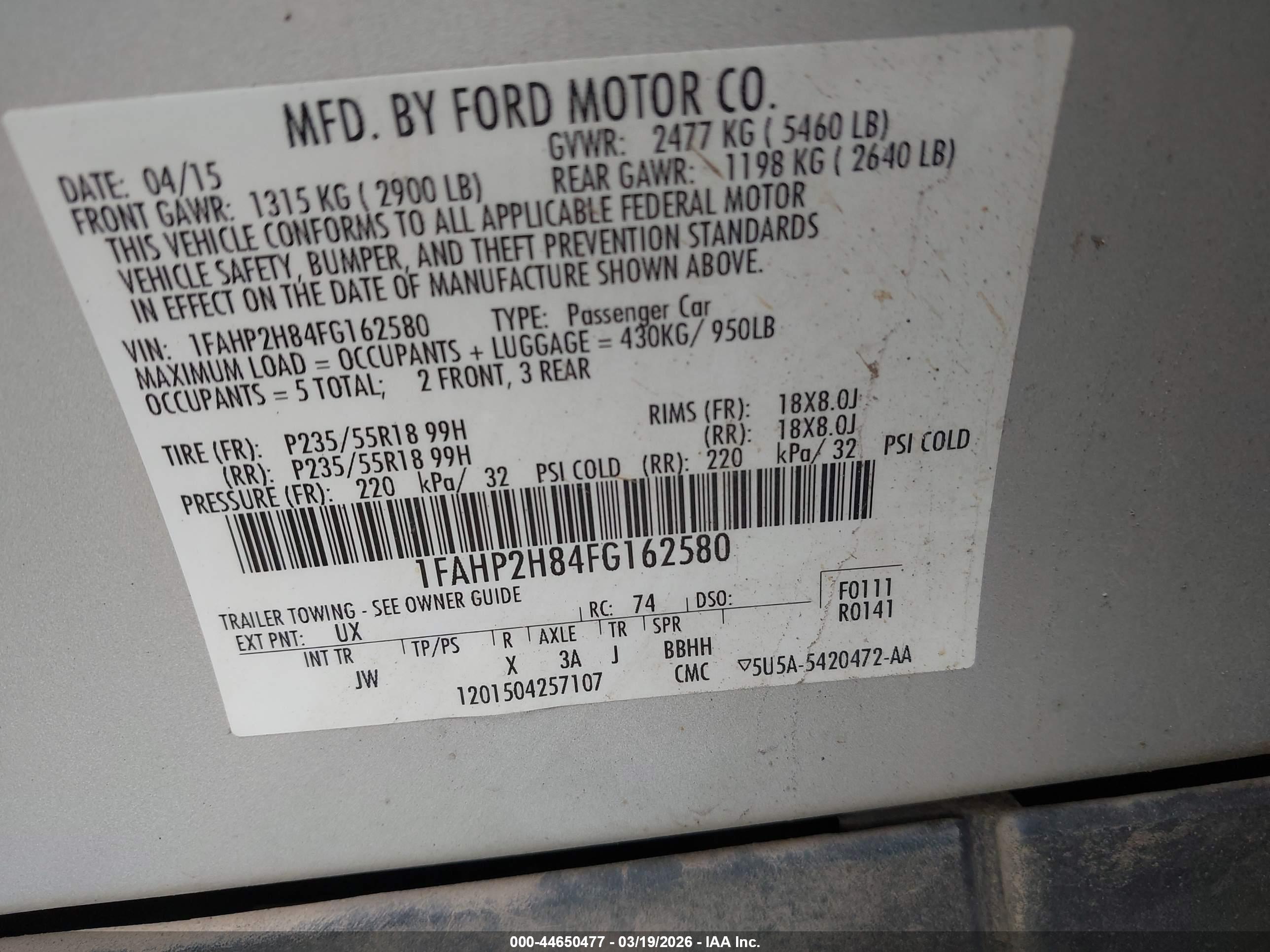 FORD TAURUS image 9
