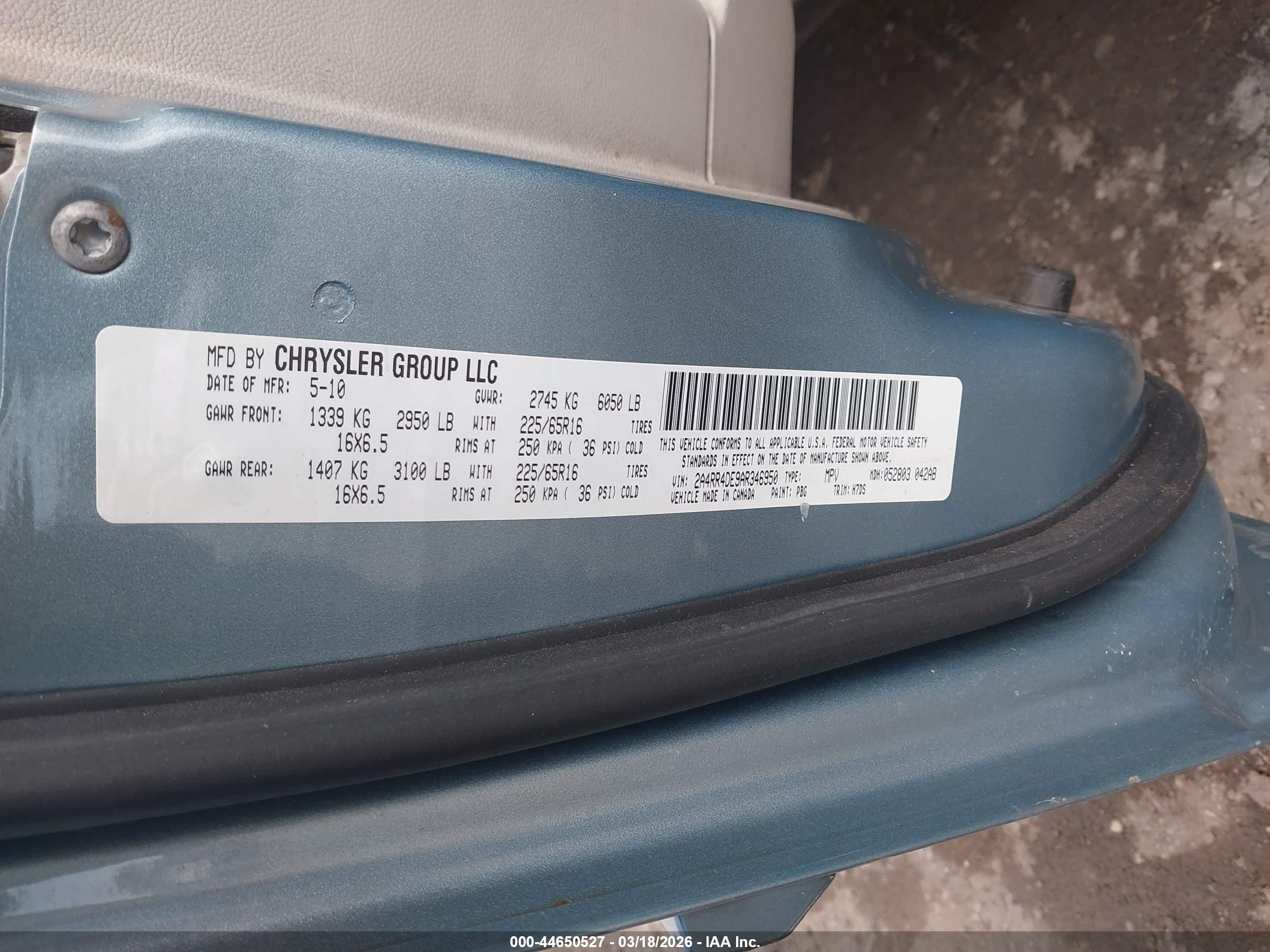 CHRYSLER TOWN image 9