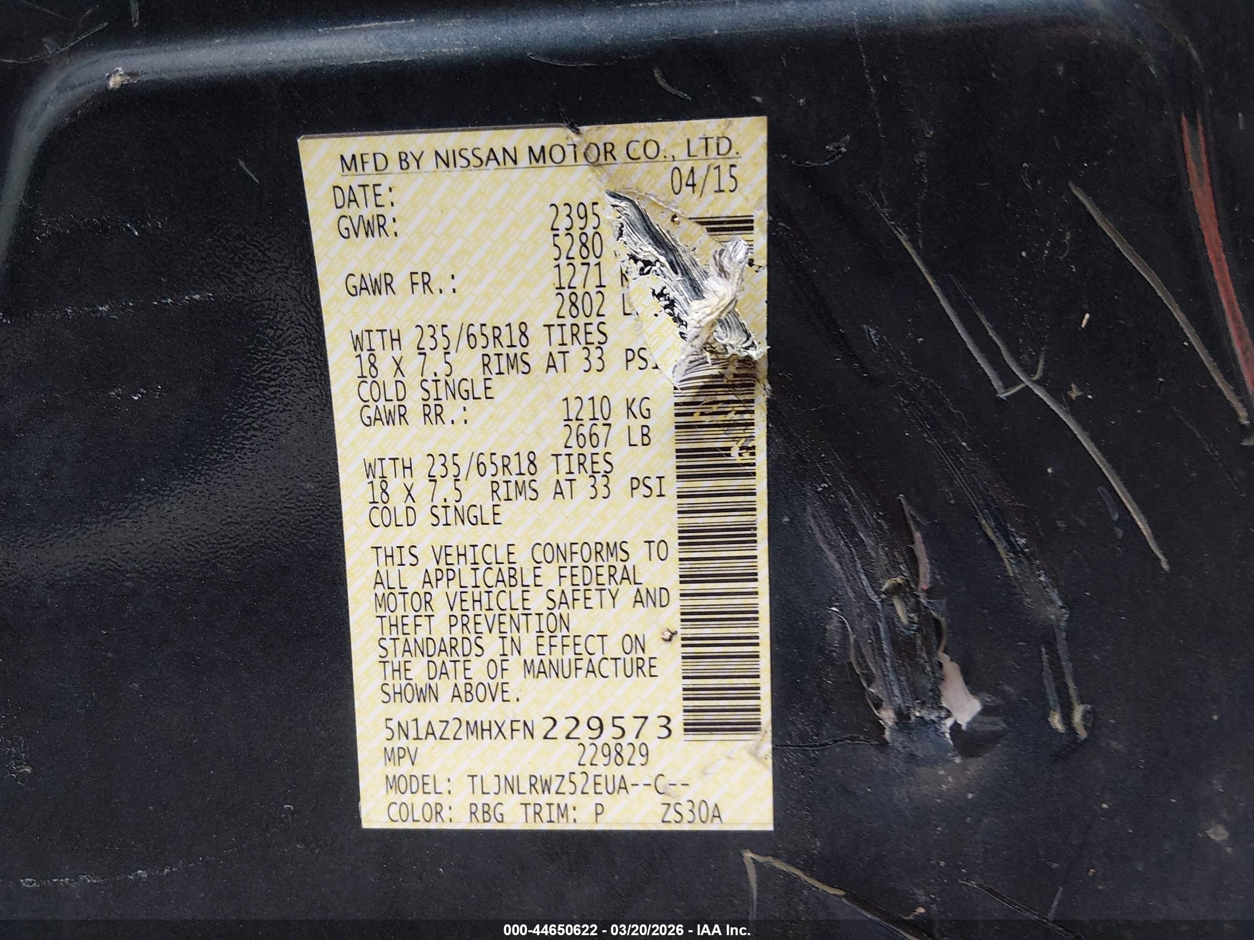 NISSAN MURANO image 9