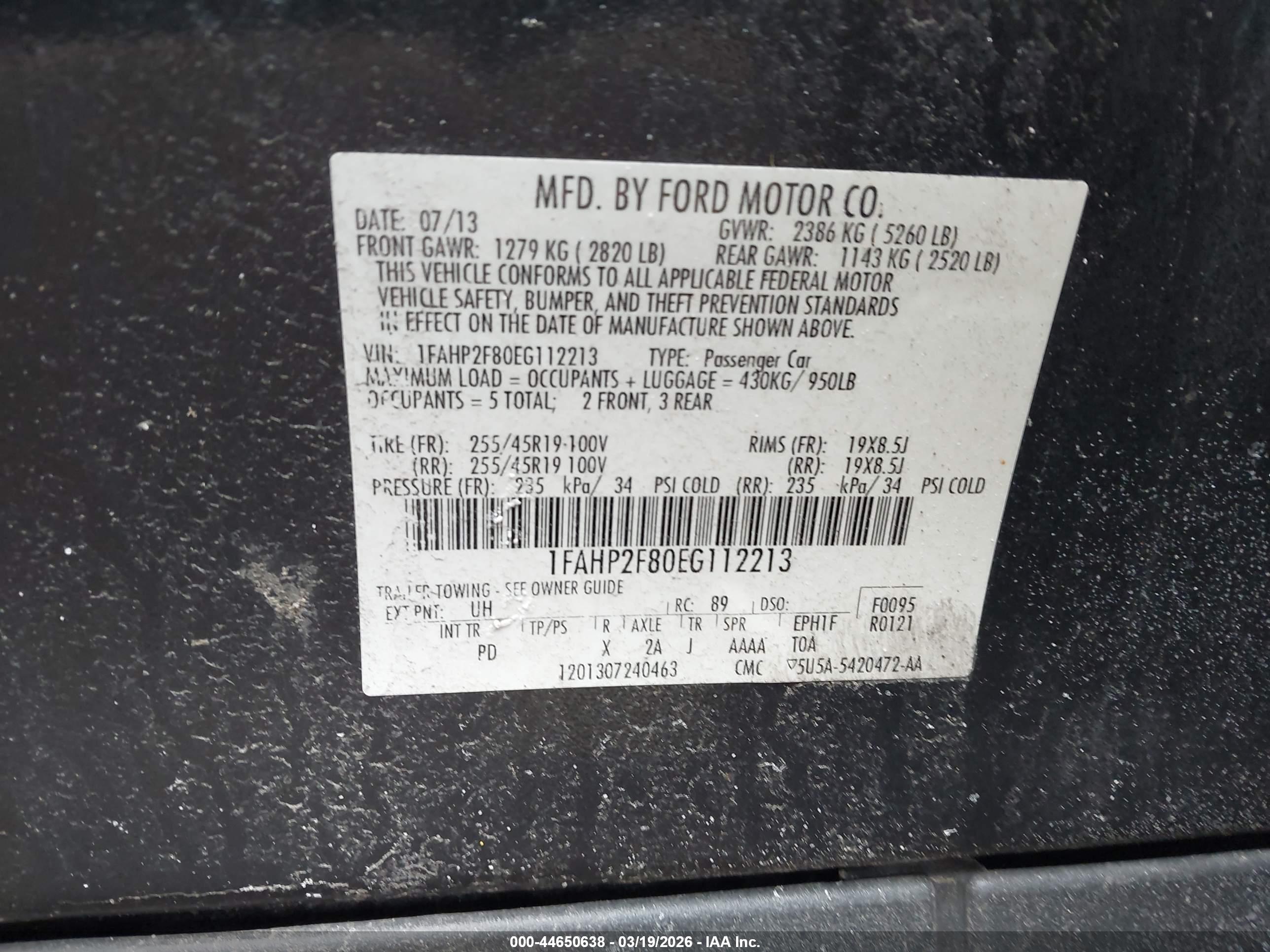 FORD TAURUS image 9