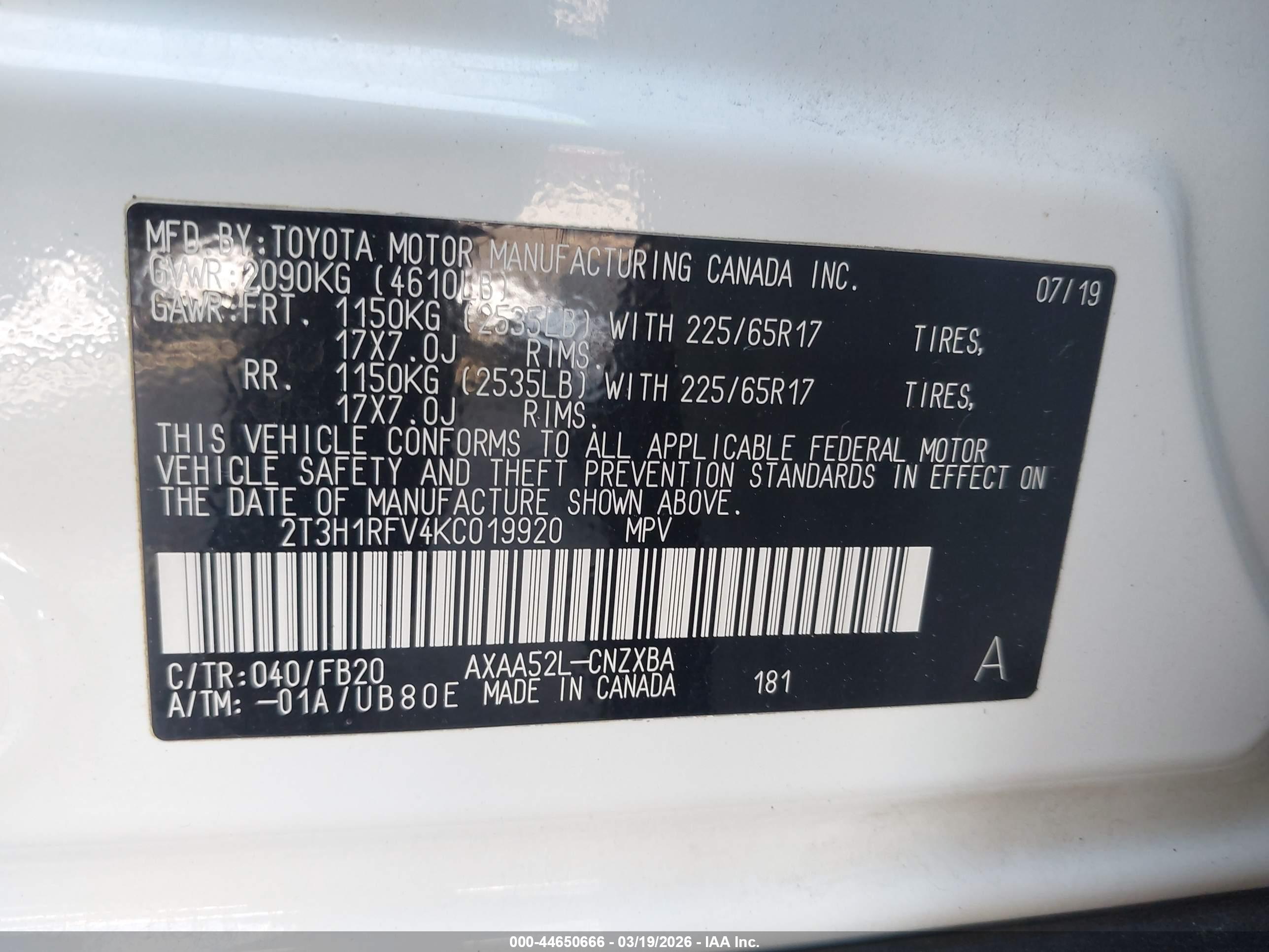 TOYOTA RAV4 image 9