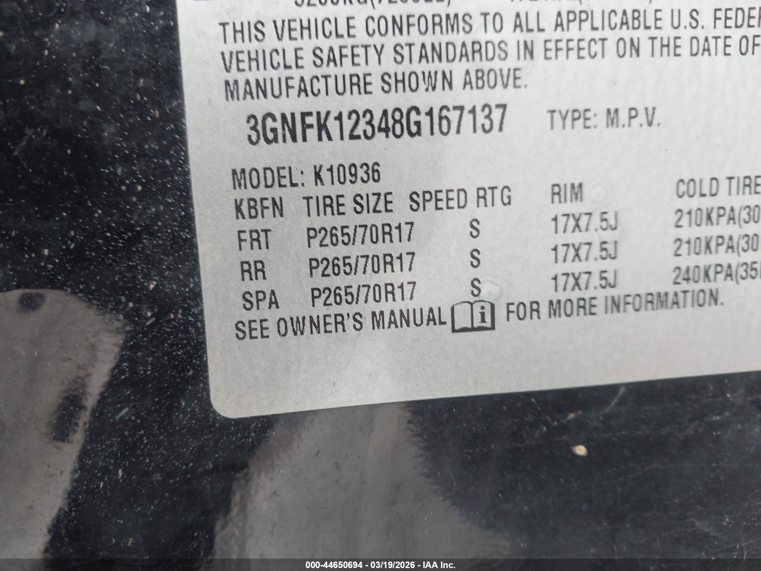 CHEVROLET AVALANCHE image 9