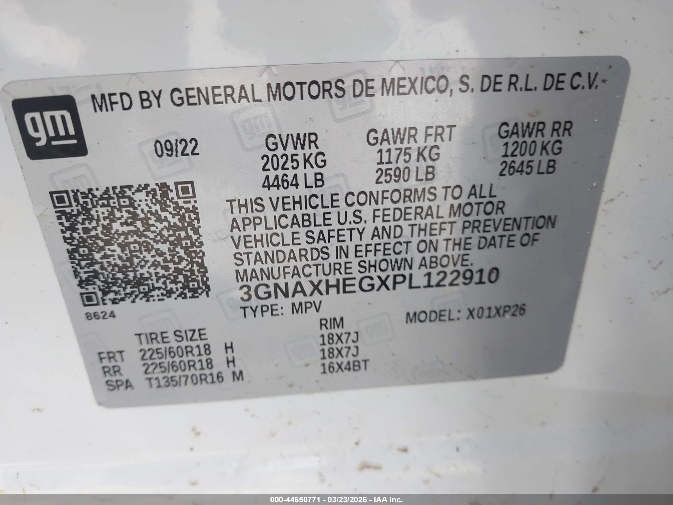 CHEVROLET EQUINOX image 9