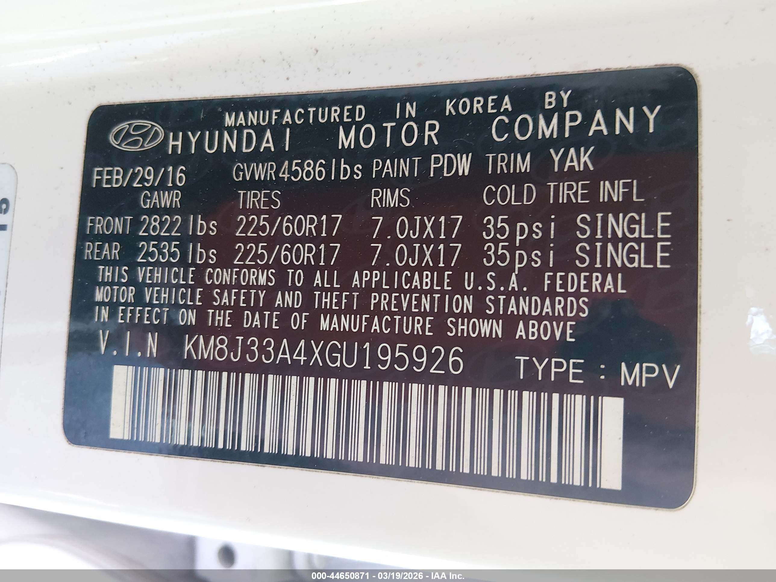 HYUNDAI TUCSON image 9