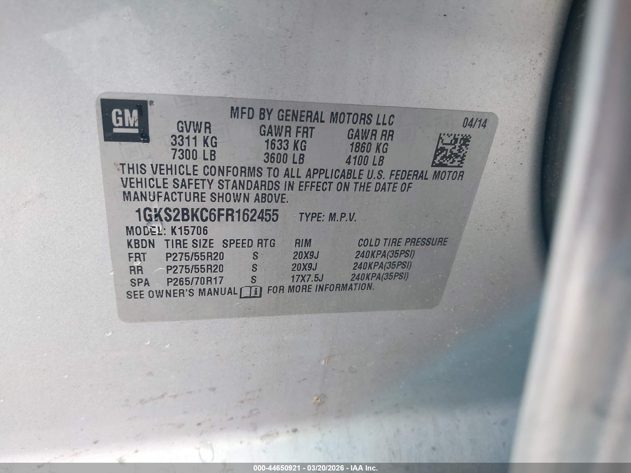 GMC YUKON image 9