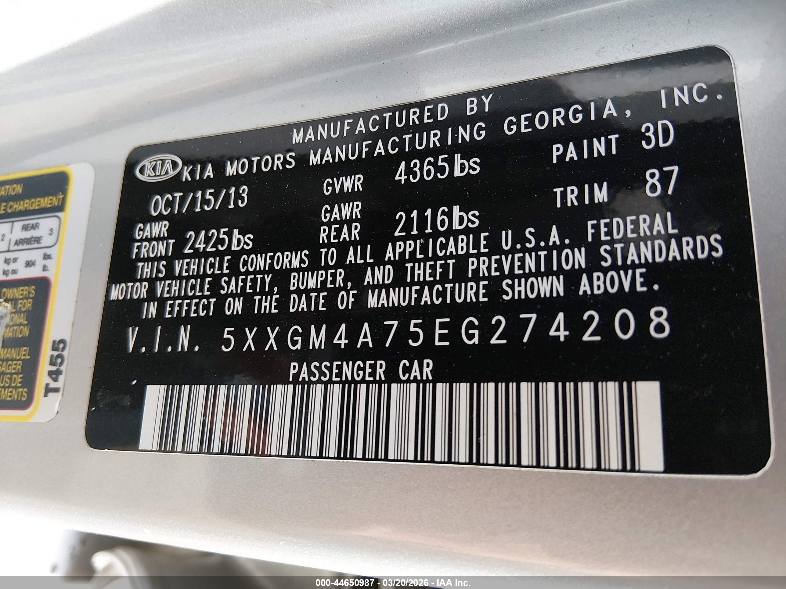 KIA OPTIMA image 9
