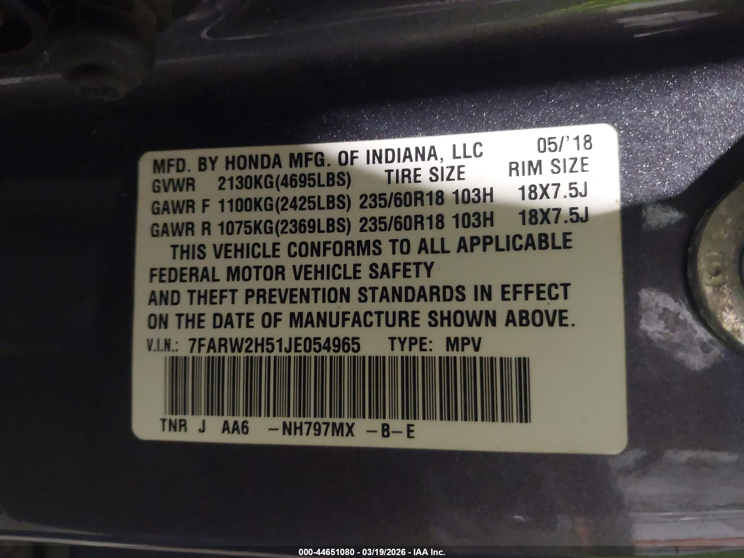 HONDA CR-V image 9