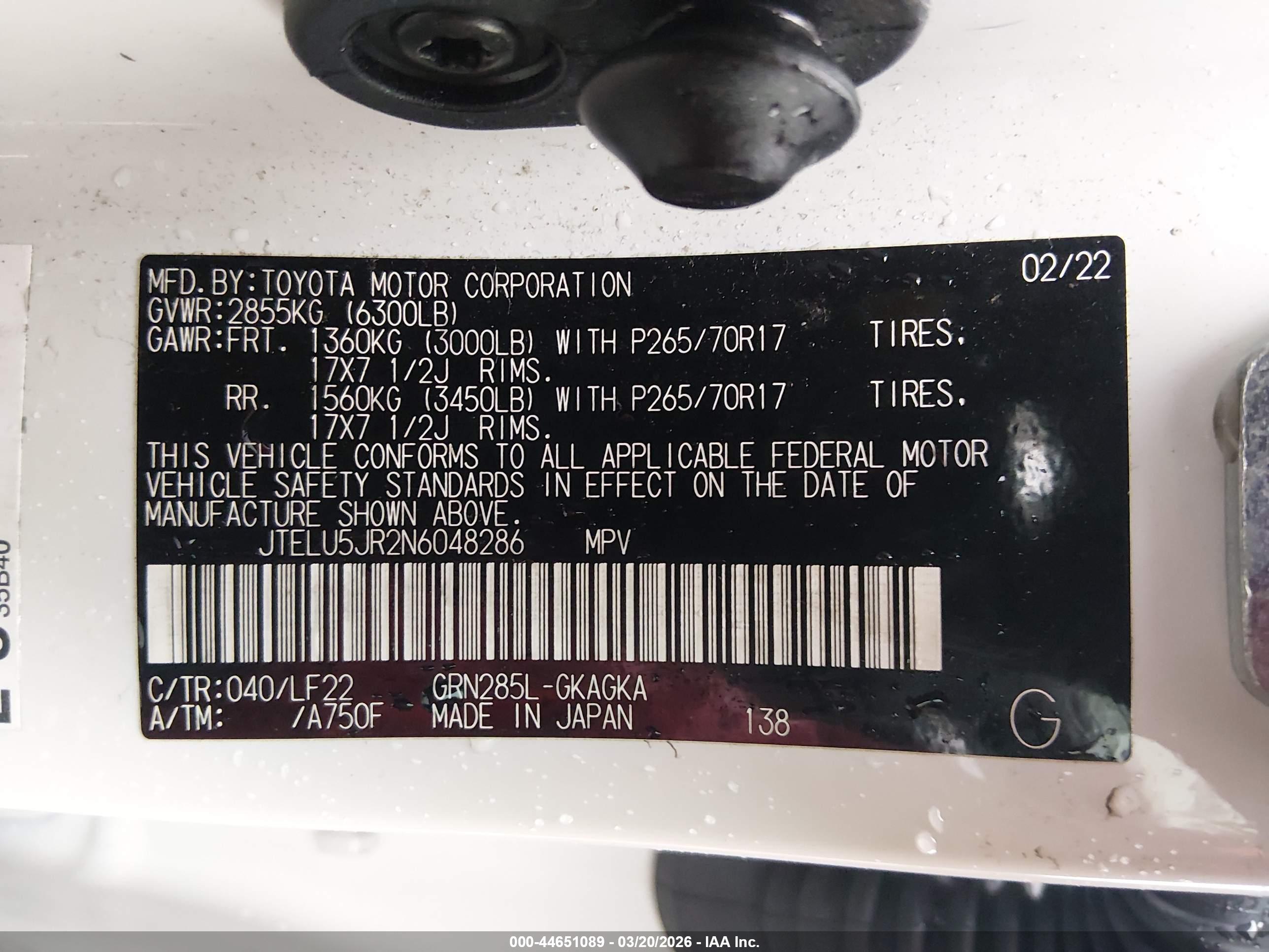 TOYOTA 4RUNNER image 9