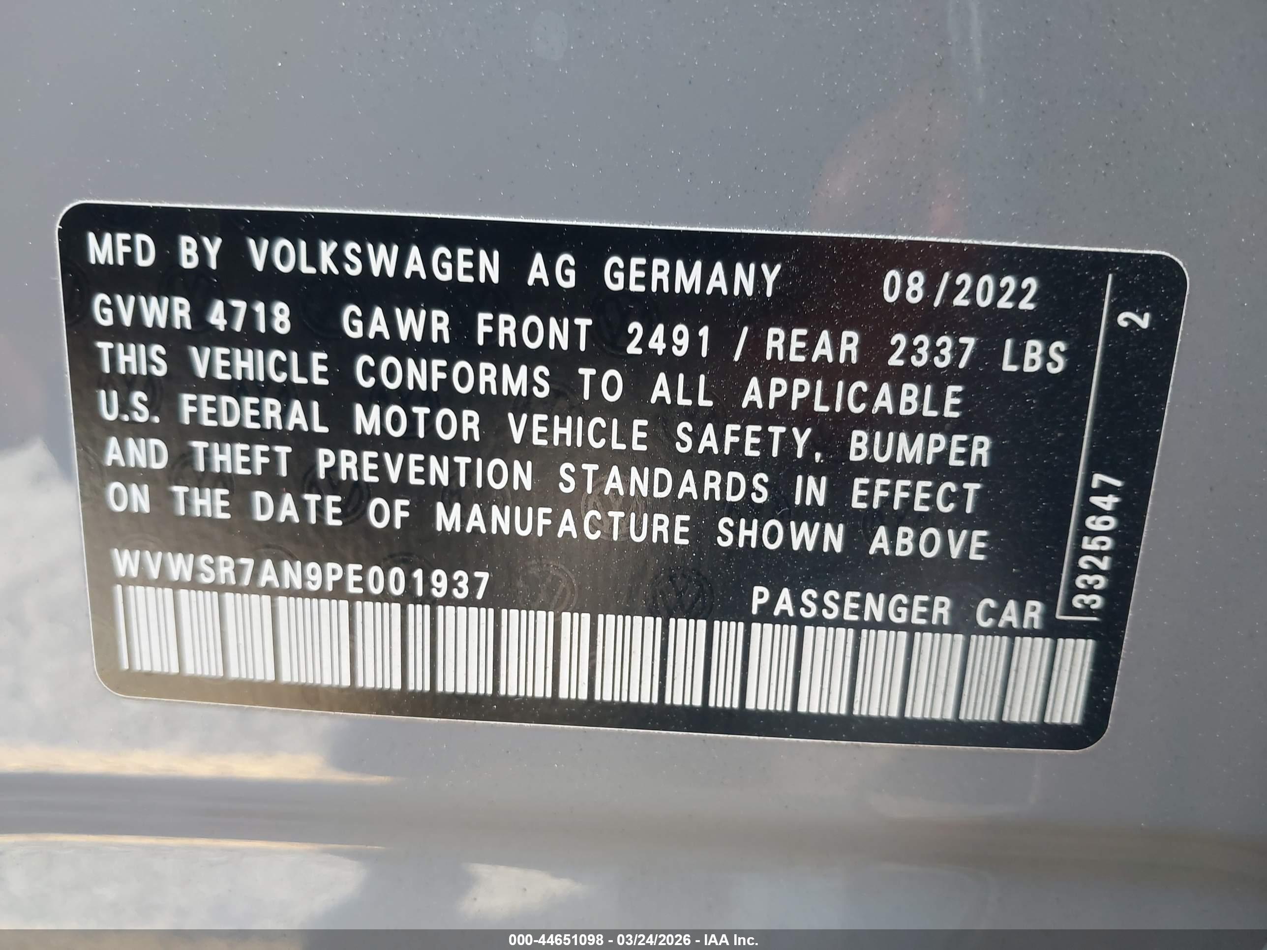 VOLKSWAGEN ARTEON image 9