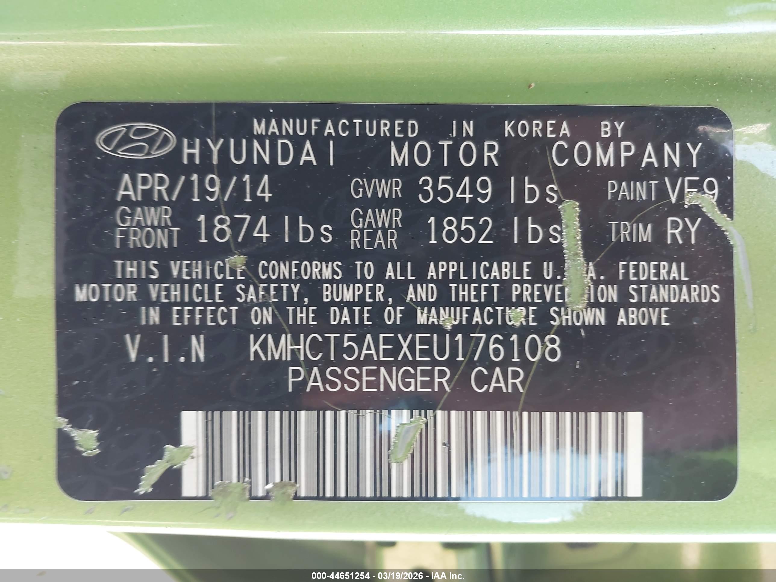 HYUNDAI ACCENT image 9