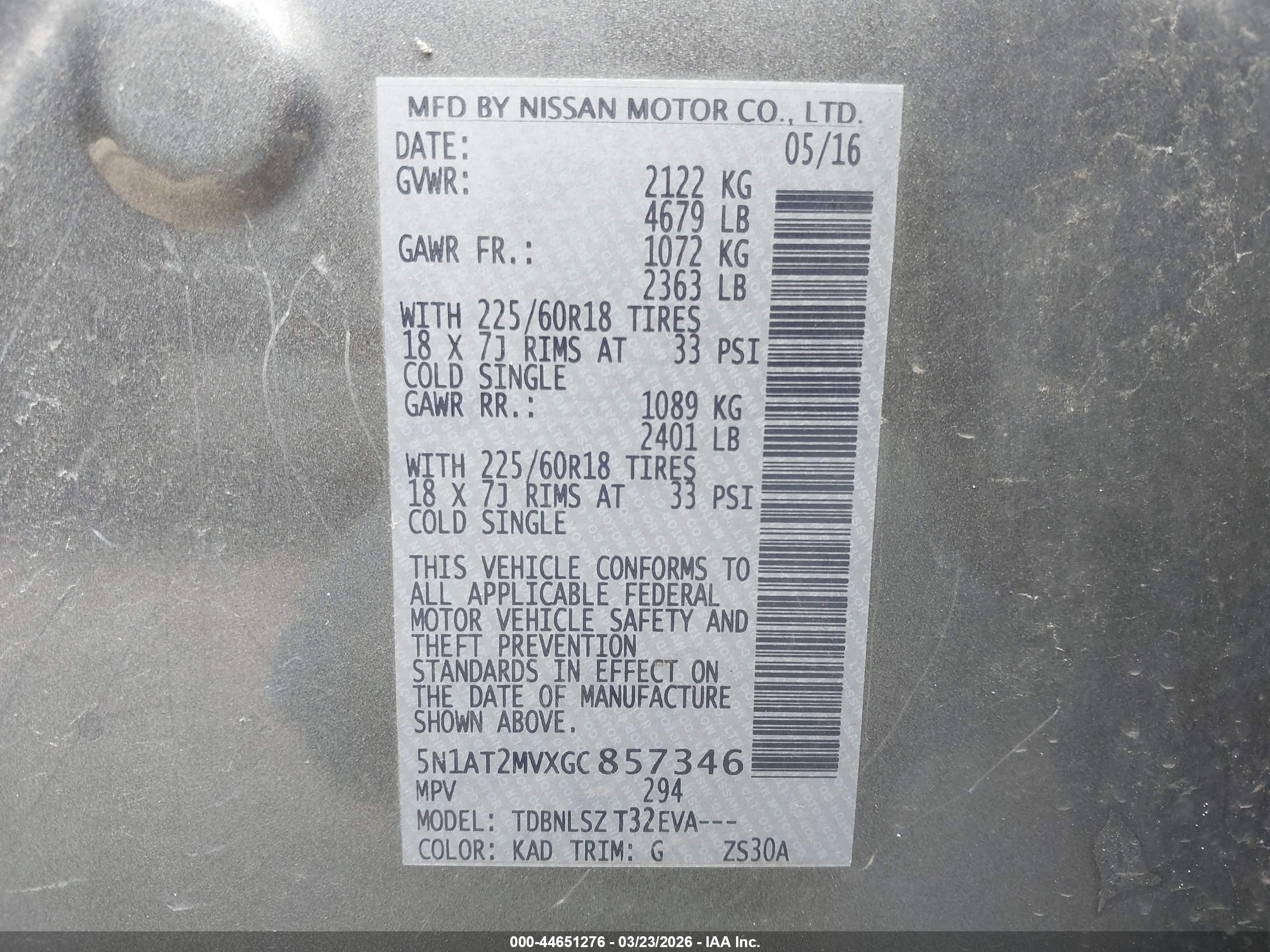 NISSAN ROGUE image 9