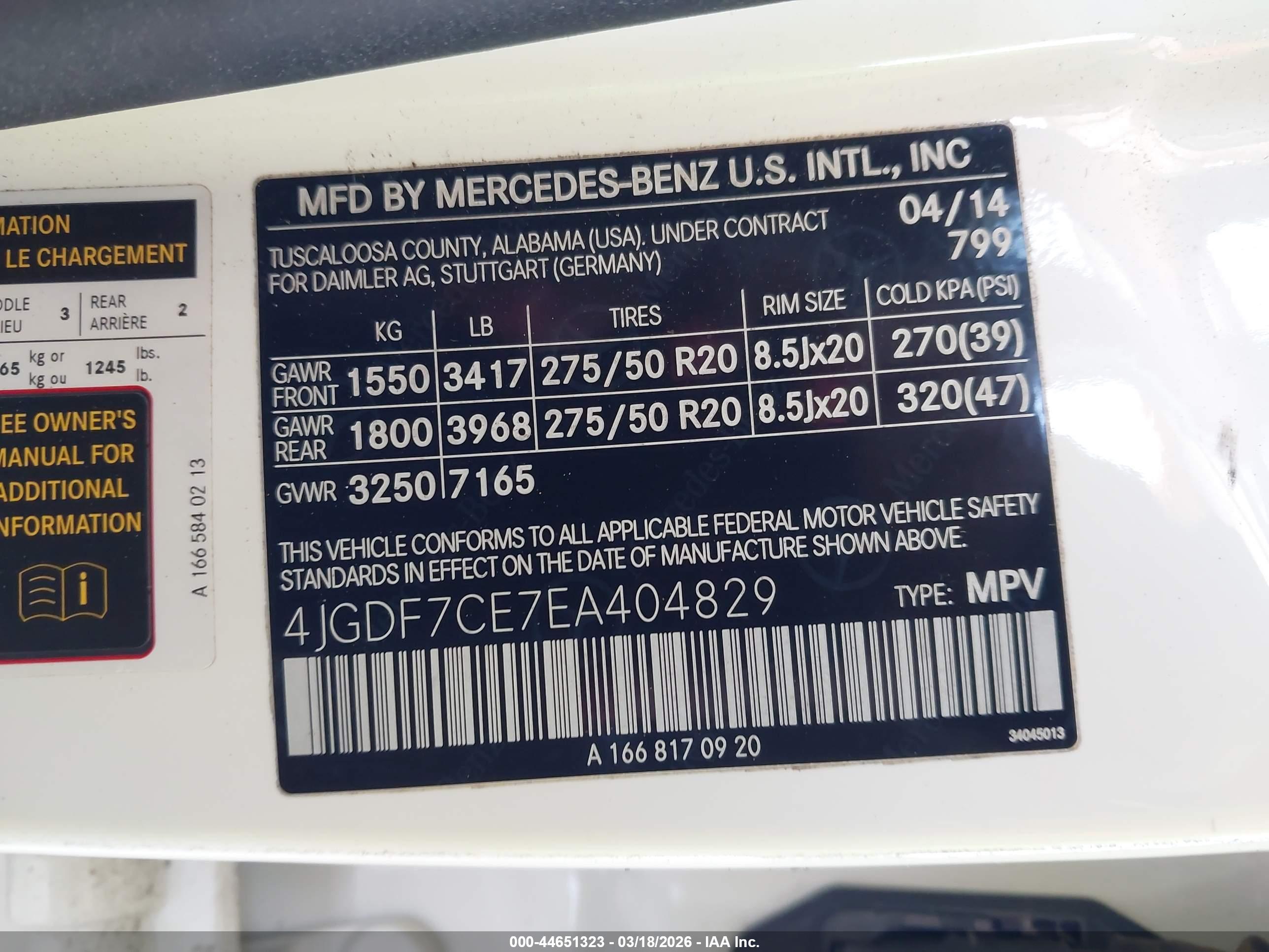 MERCEDES-BENZ GL image 9