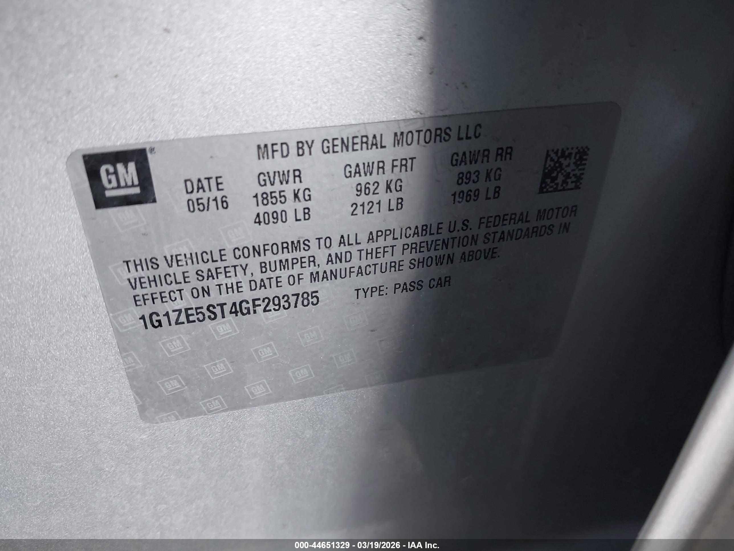 CHEVROLET MALIBU image 9