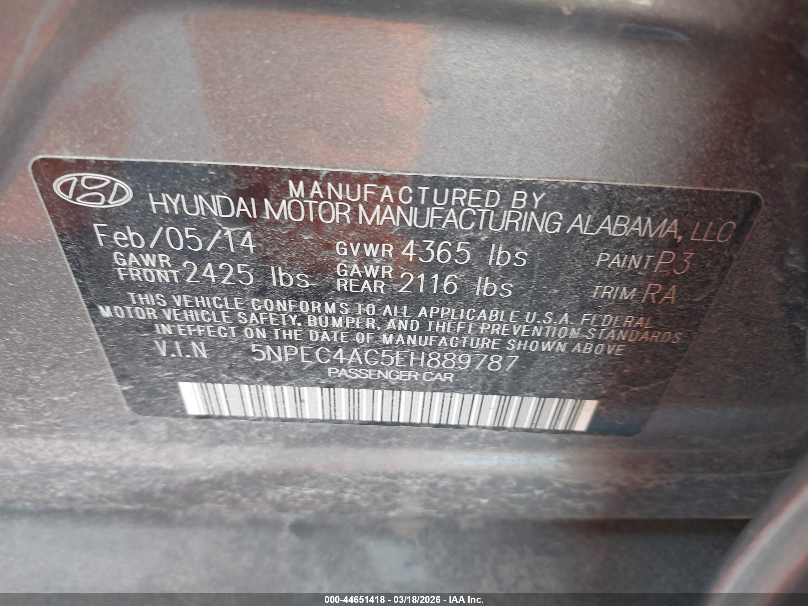 HYUNDAI SONATA image 9