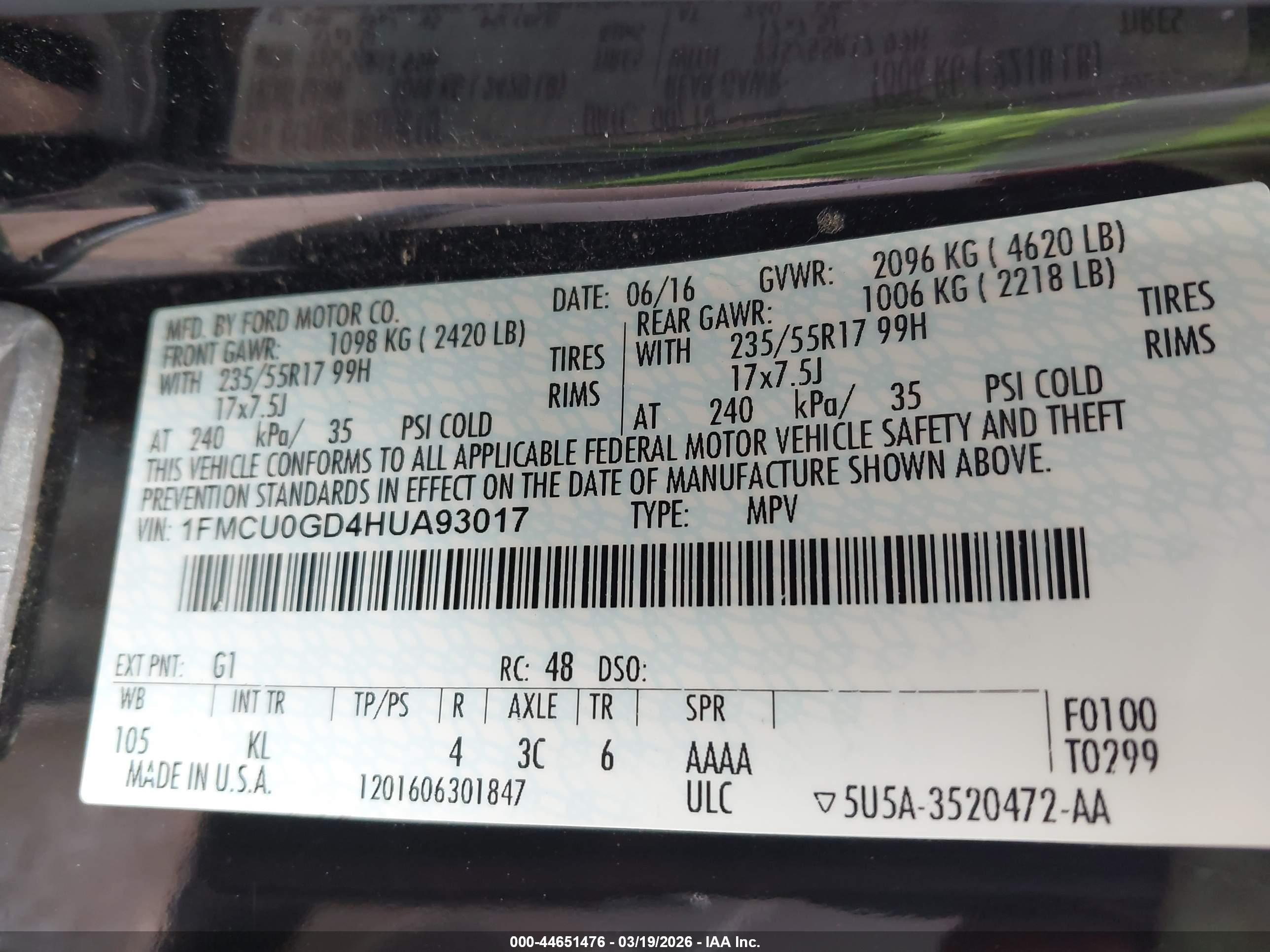 FORD ESCAPE image 9