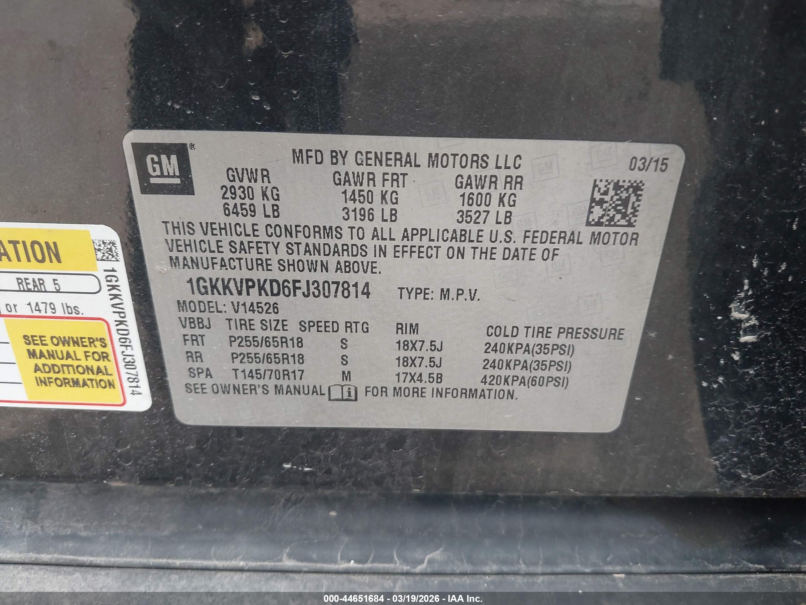 GMC ACADIA image 9