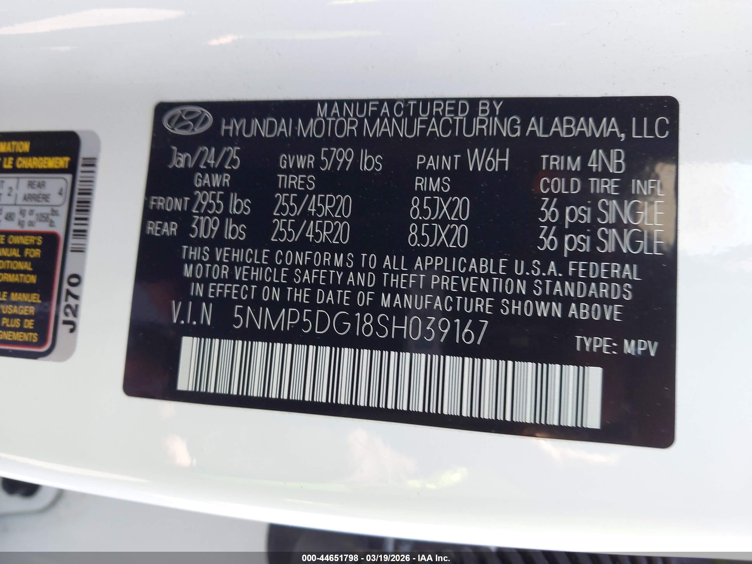 HYUNDAI SANTA image 9