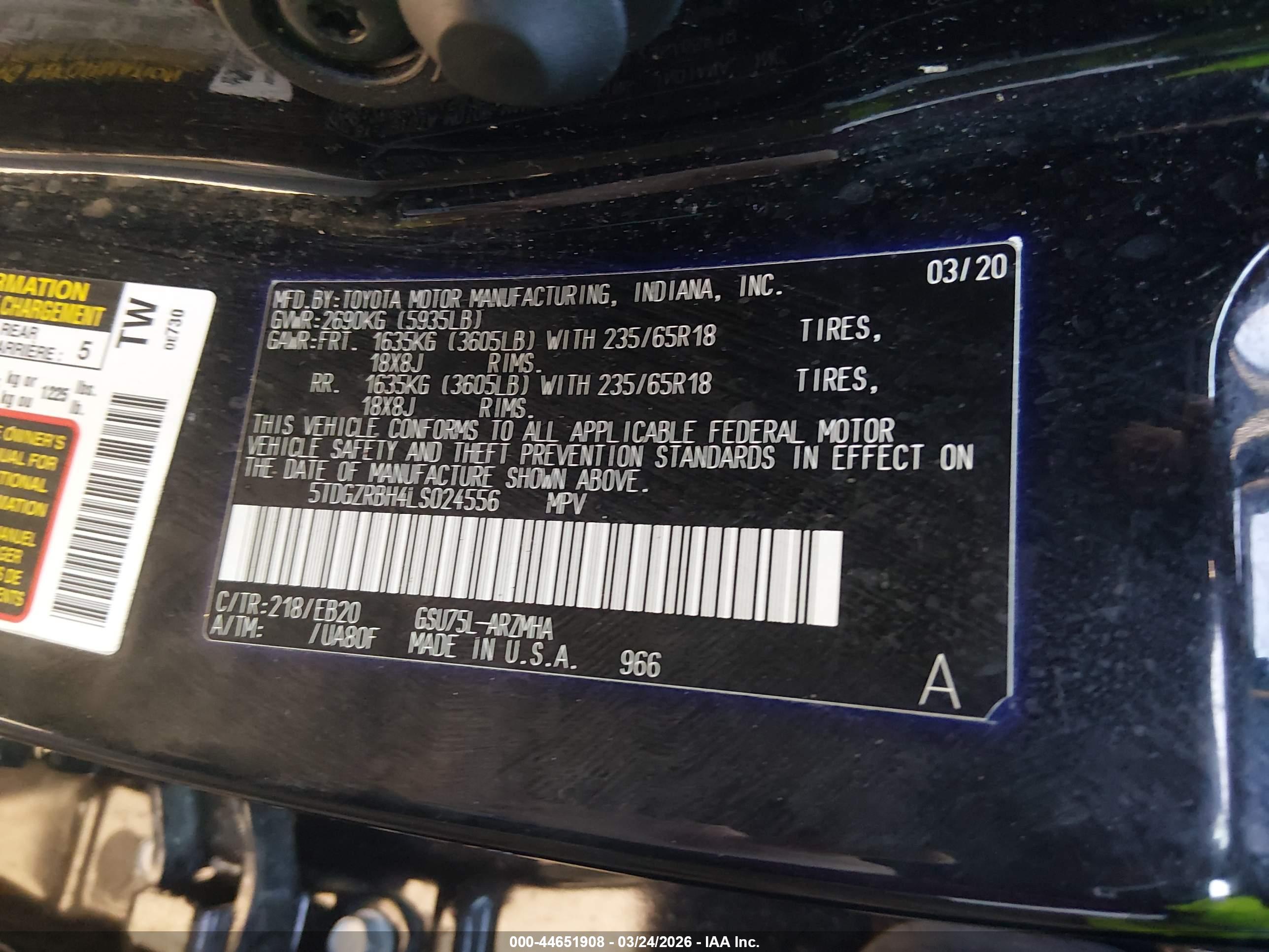 TOYOTA HIGHLANDER image 9