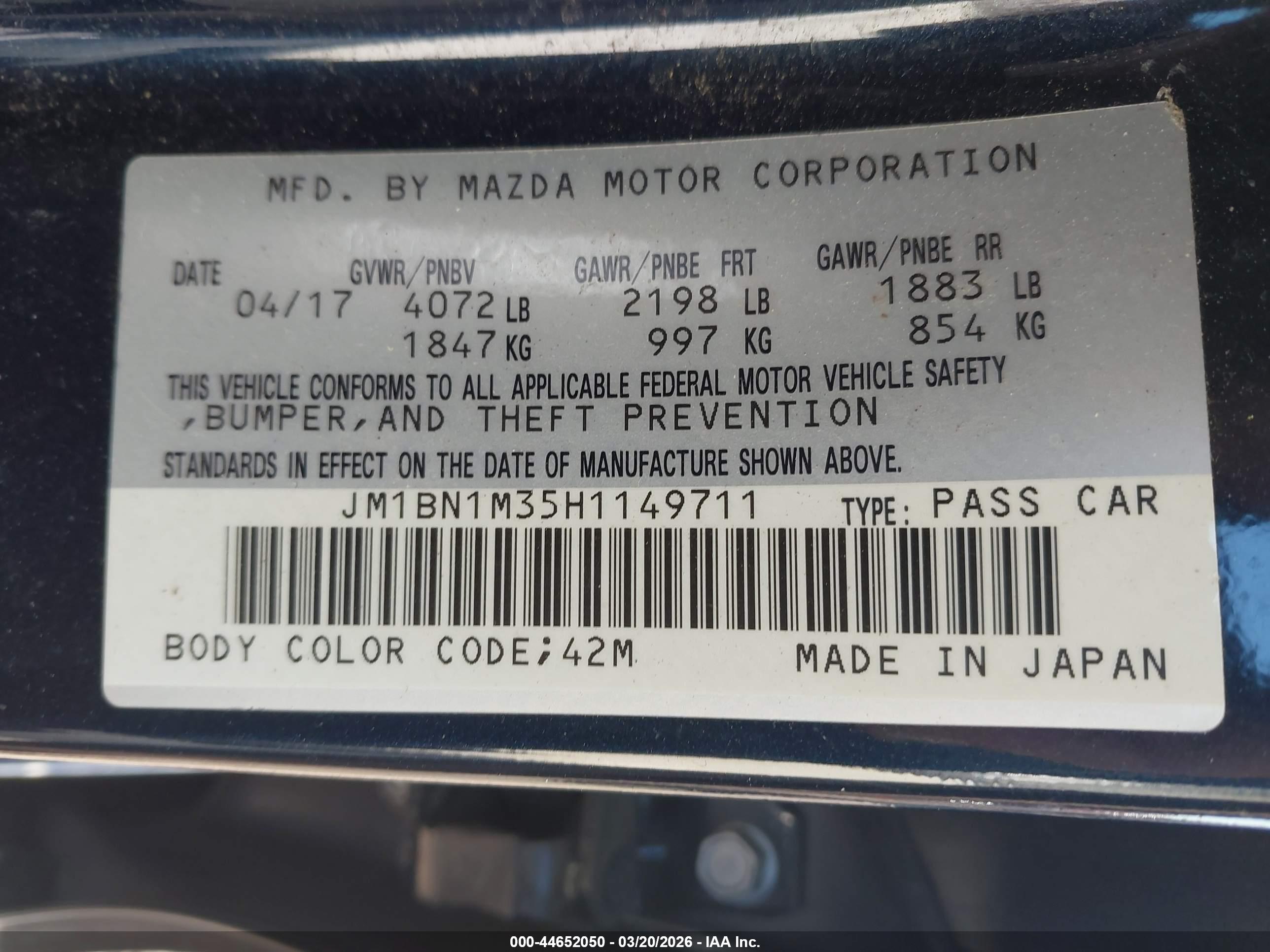 MAZDA MAZDA3 image 9