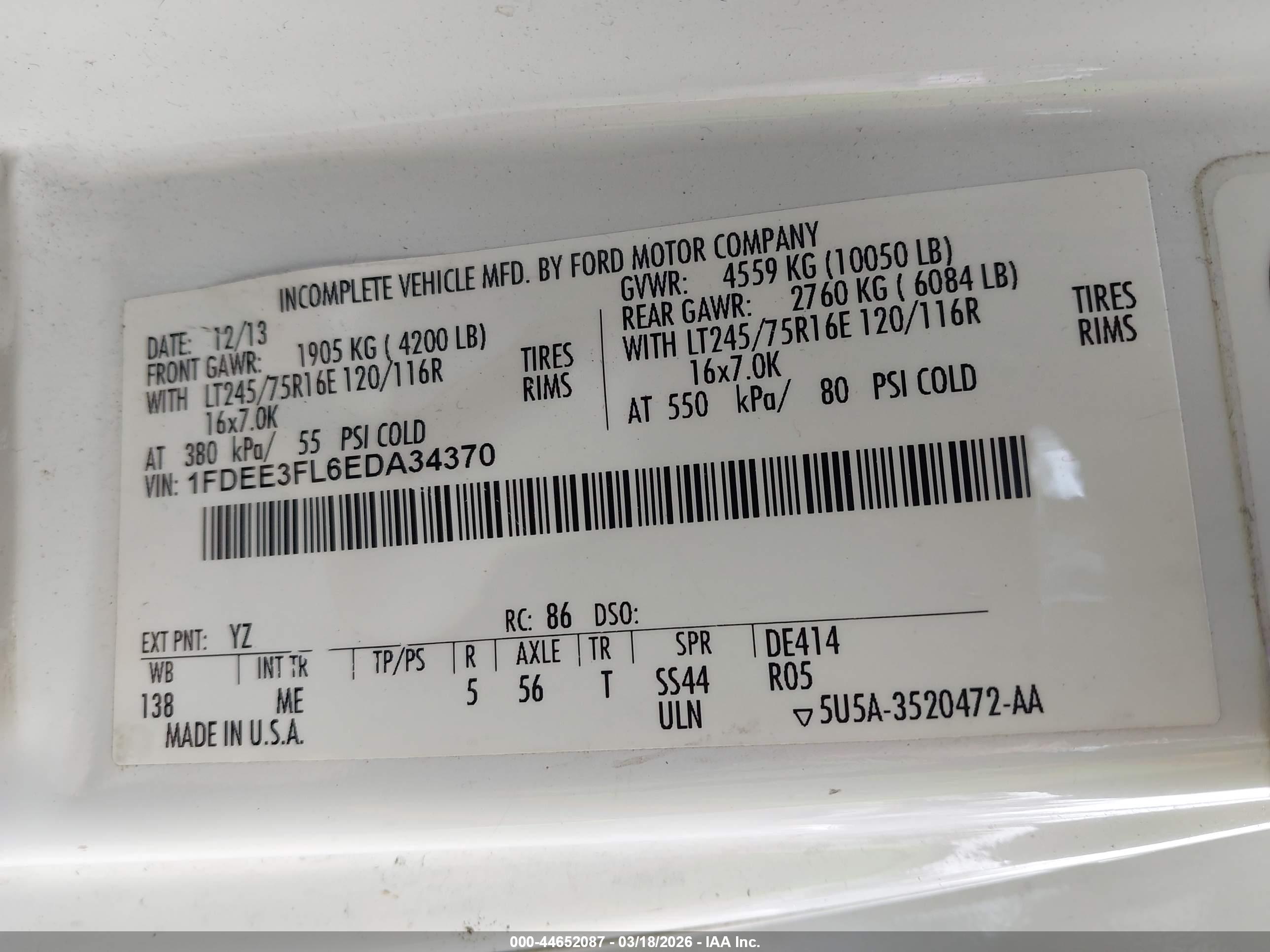 FORD E-350 image 9