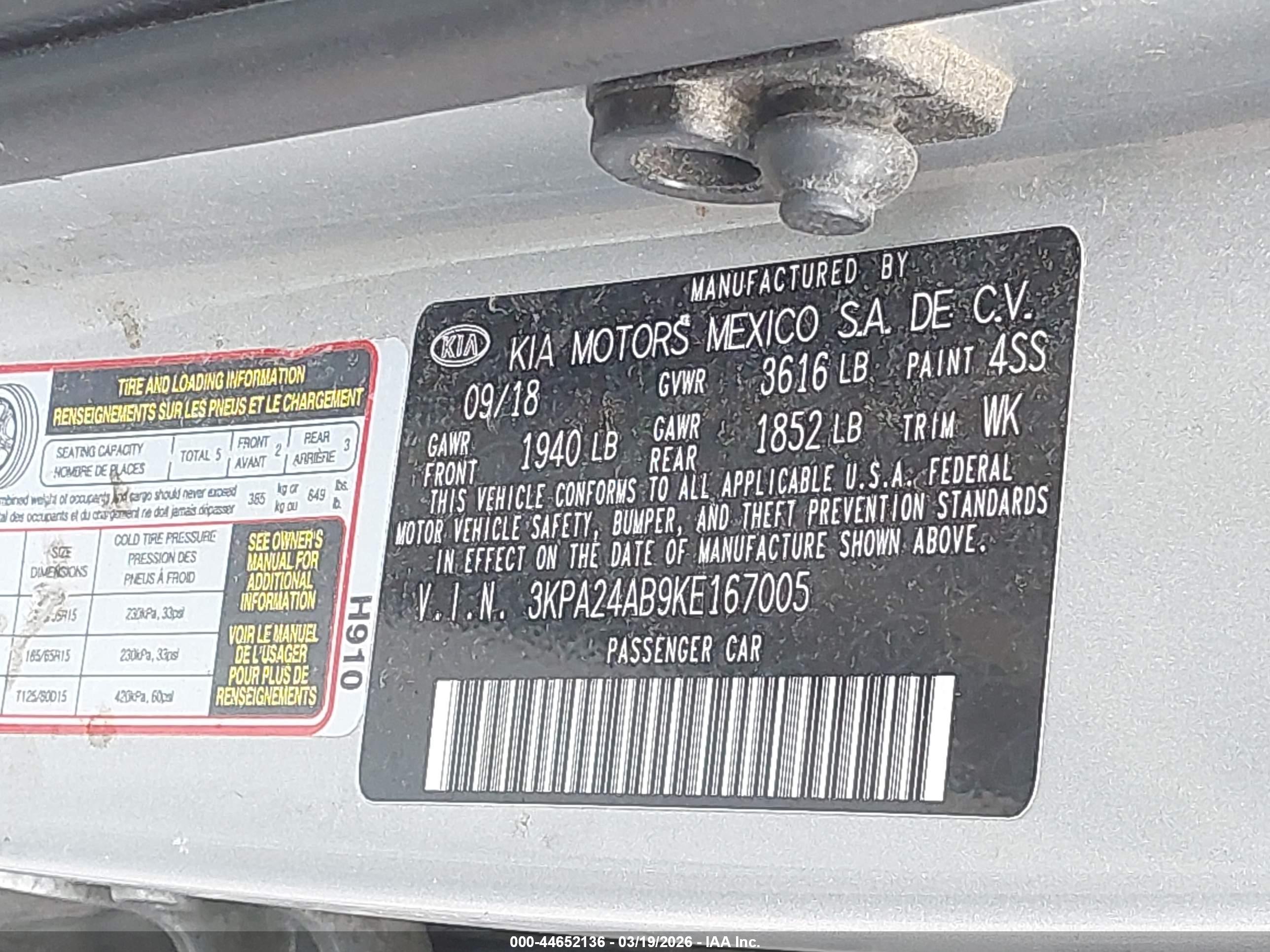 KIA RIO image 9