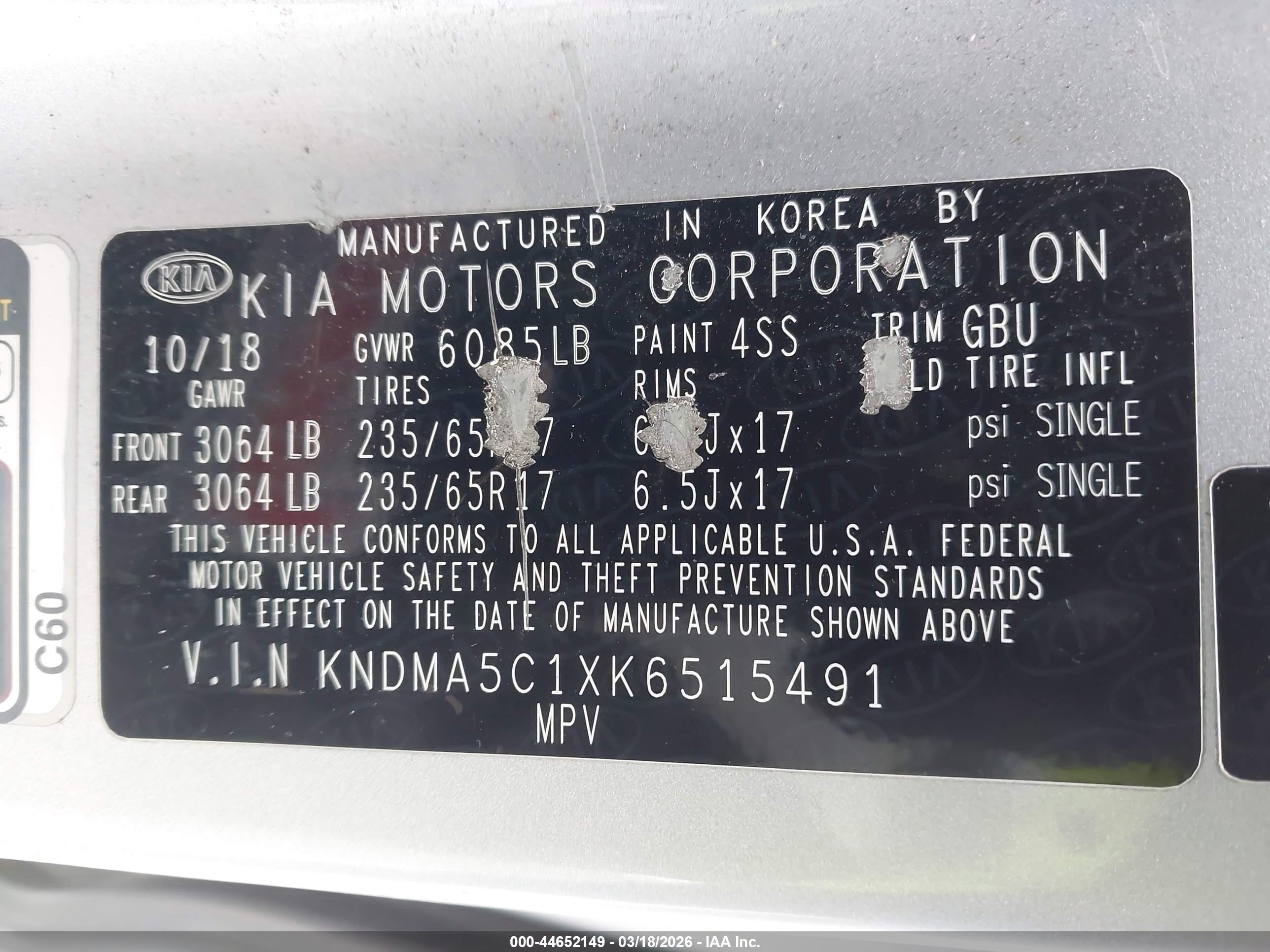 KIA SEDONA image 9