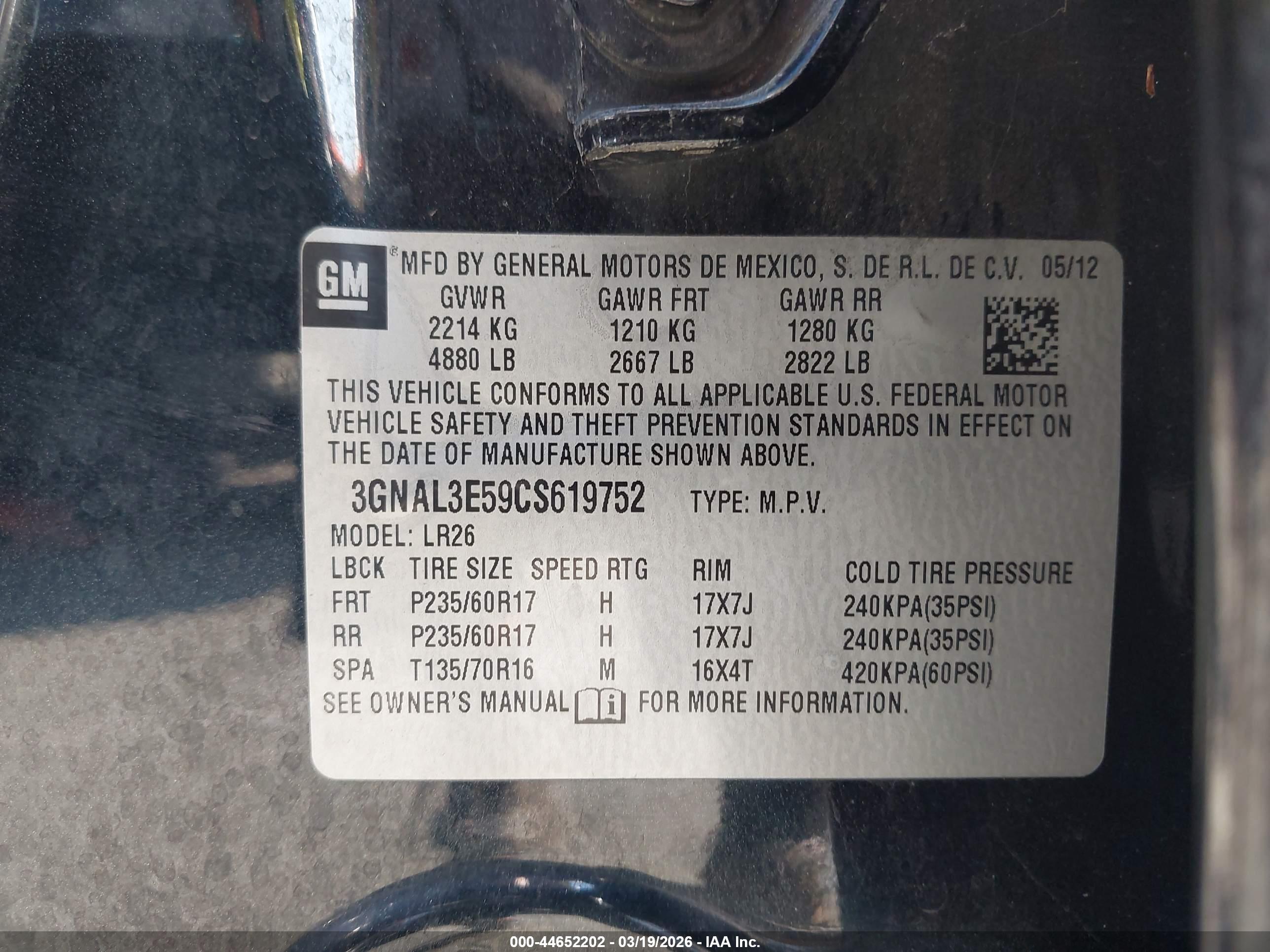 CHEVROLET CAPTIVA image 9