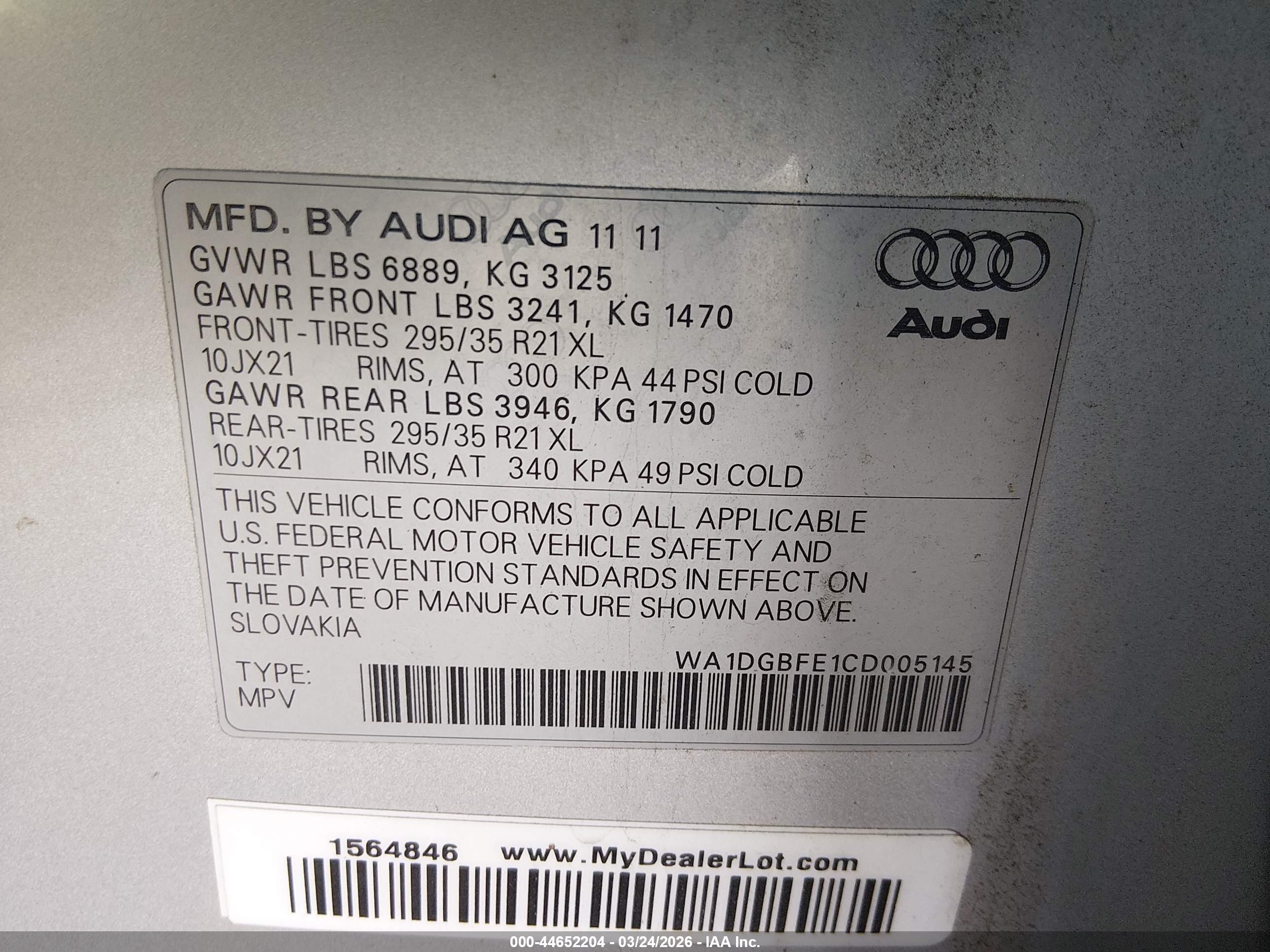 AUDI Q7 image 9