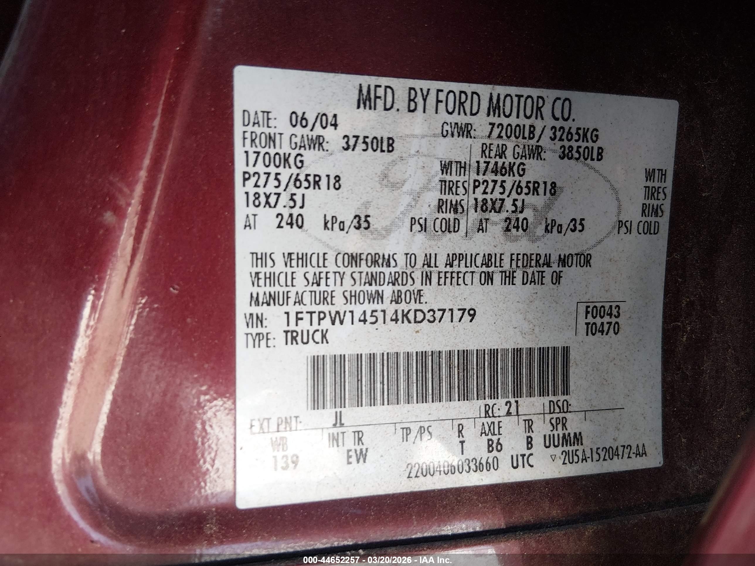 FORD F-150 image 9