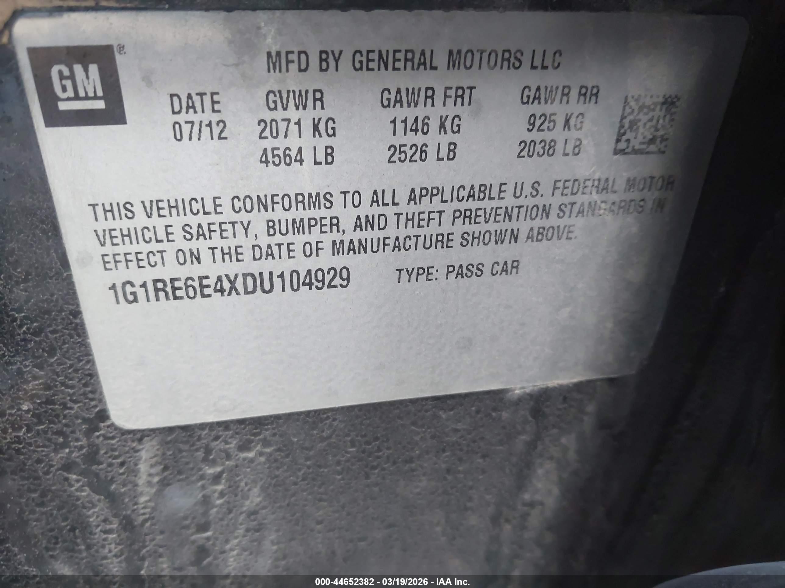 CHEVROLET VOLT image 9