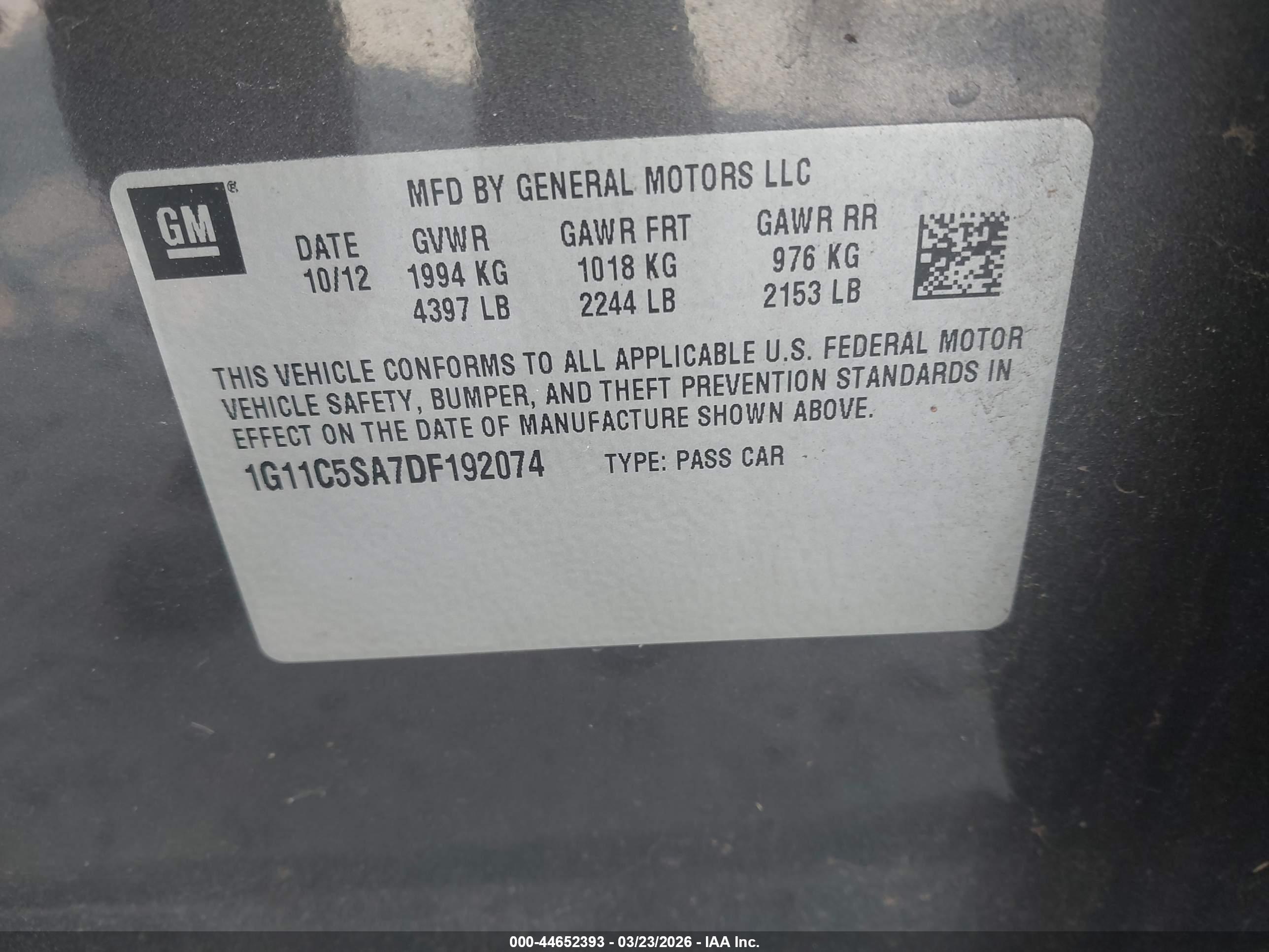 CHEVROLET MALIBU image 9