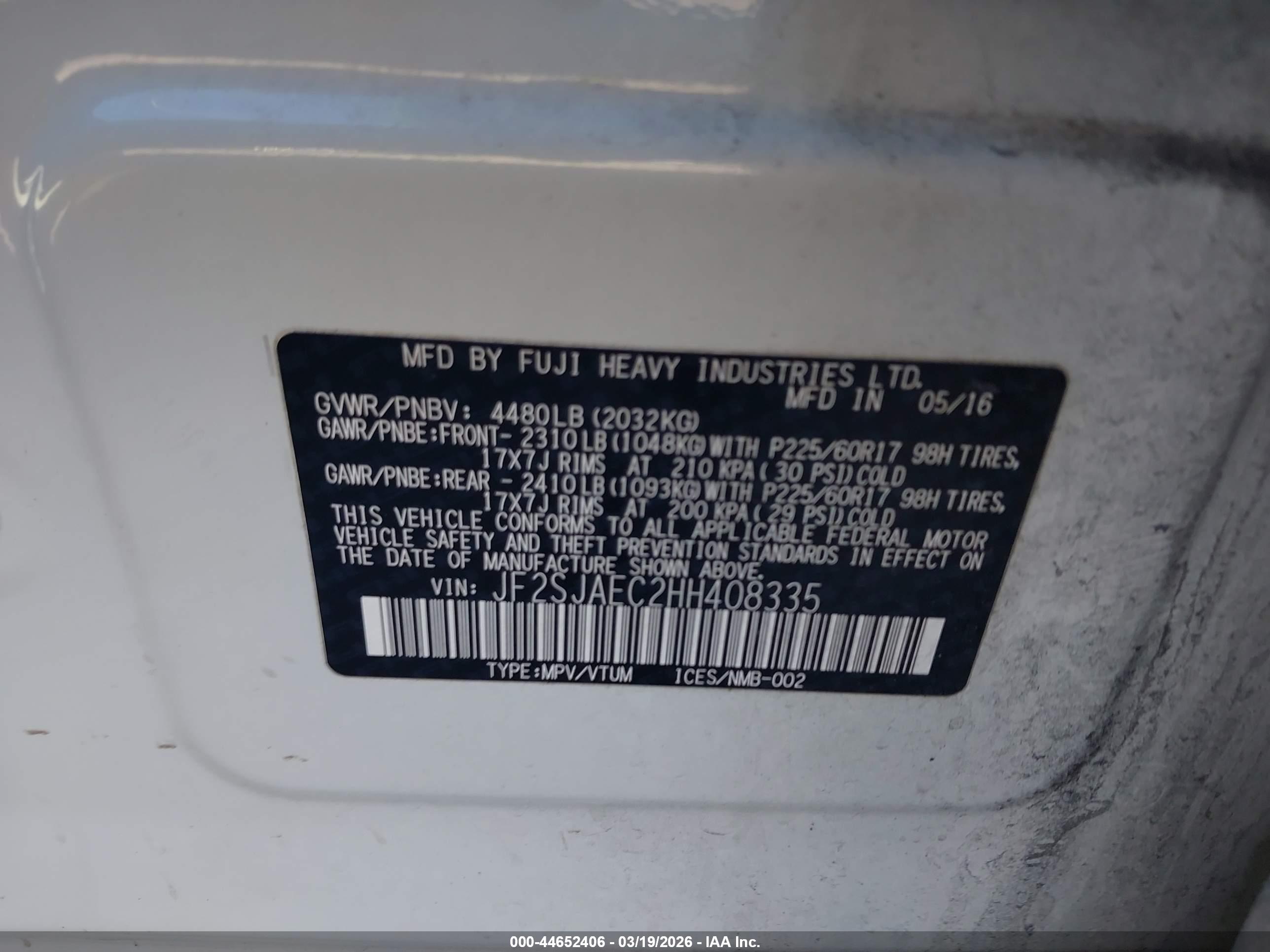 SUBARU FORESTER image 9