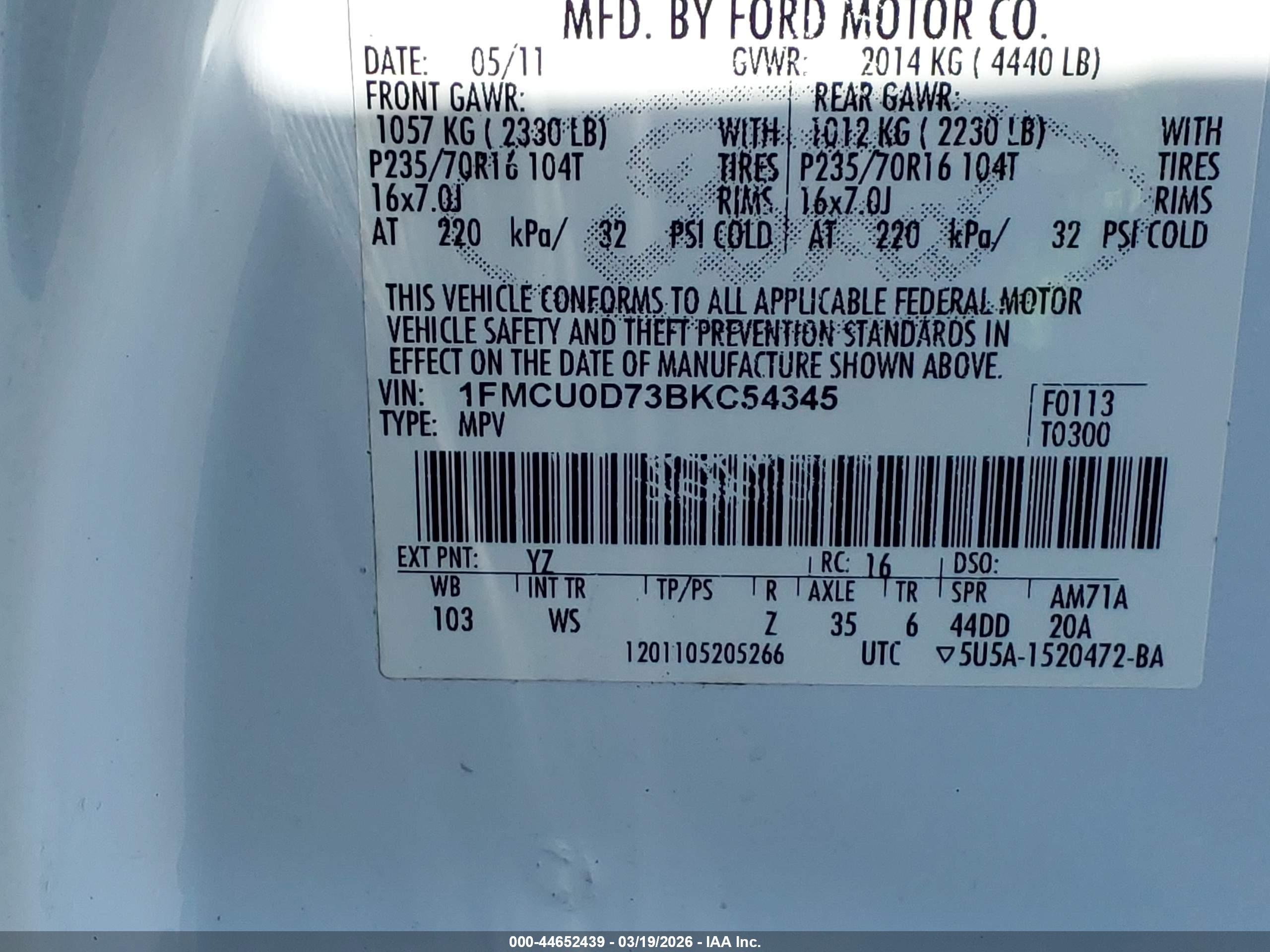FORD ESCAPE image 9
