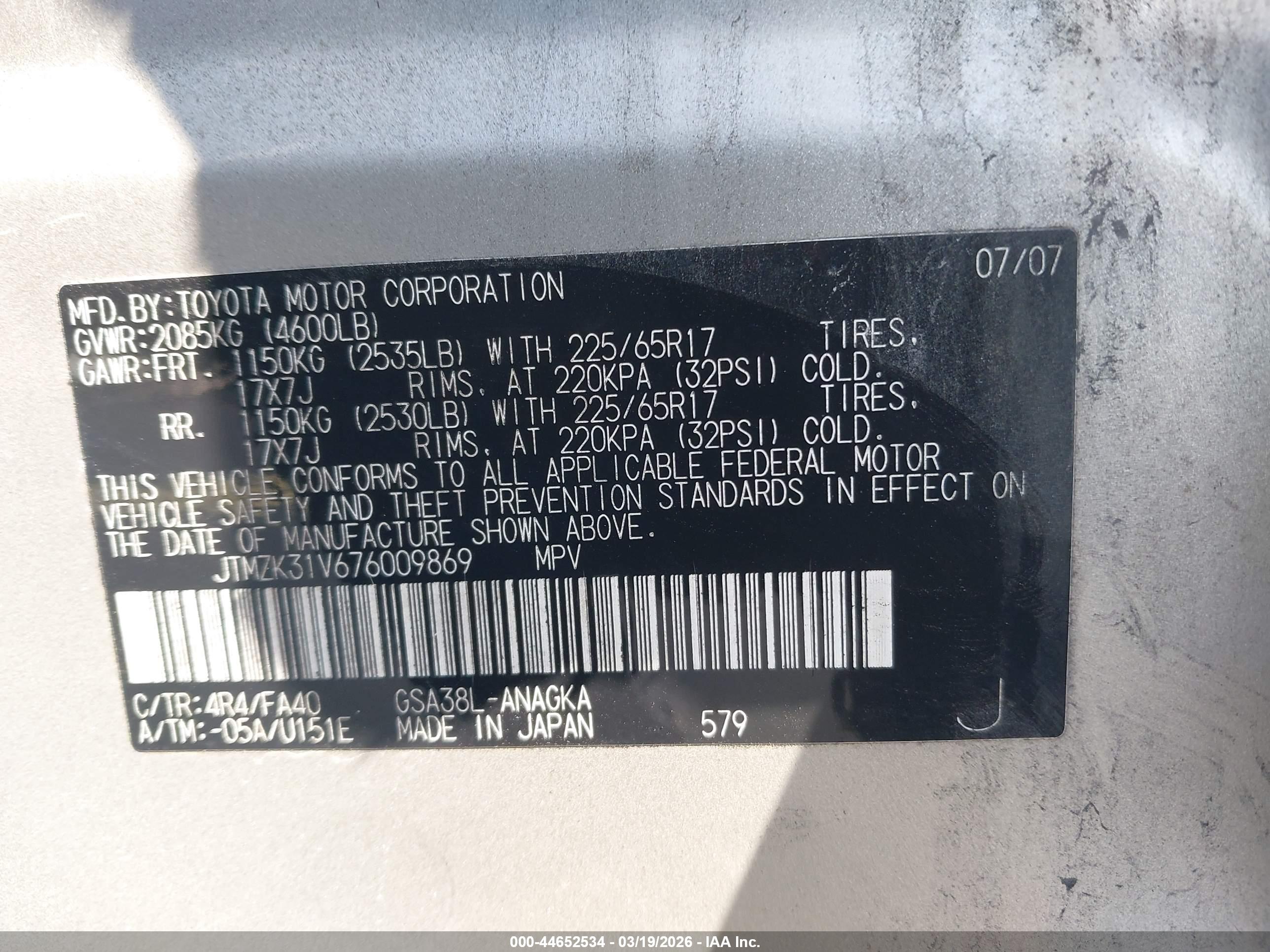 TOYOTA RAV4 image 9